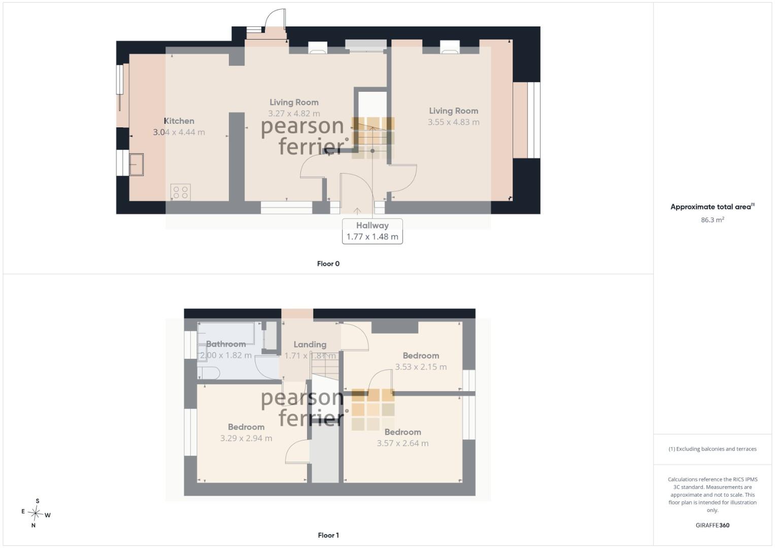 9, Heys Lane, Heywood floorplan