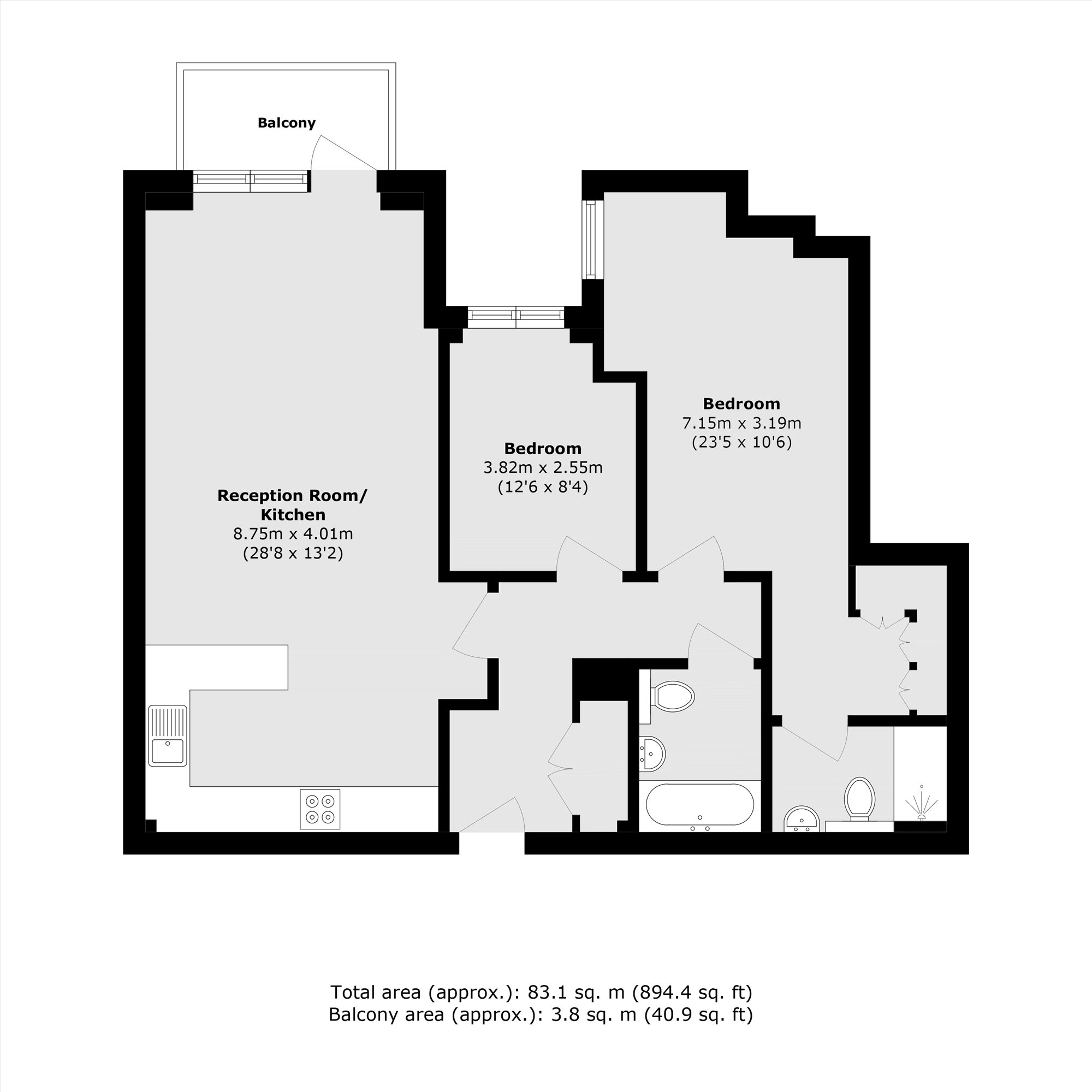 Kew Bridge Road, Brentford floorplan