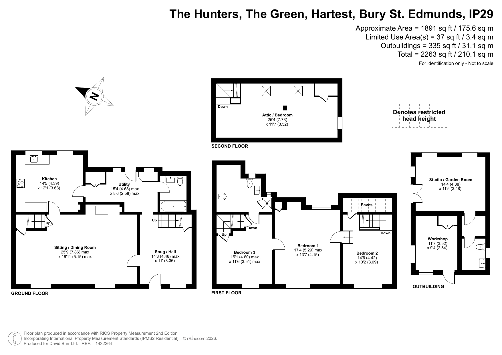 The Hunters, The Green, Bury St. Edmunds floorplan