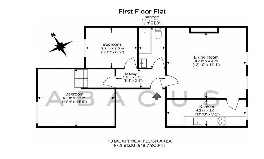 2 Bedrooms Flat to rent in Kingdon Road, London NW6