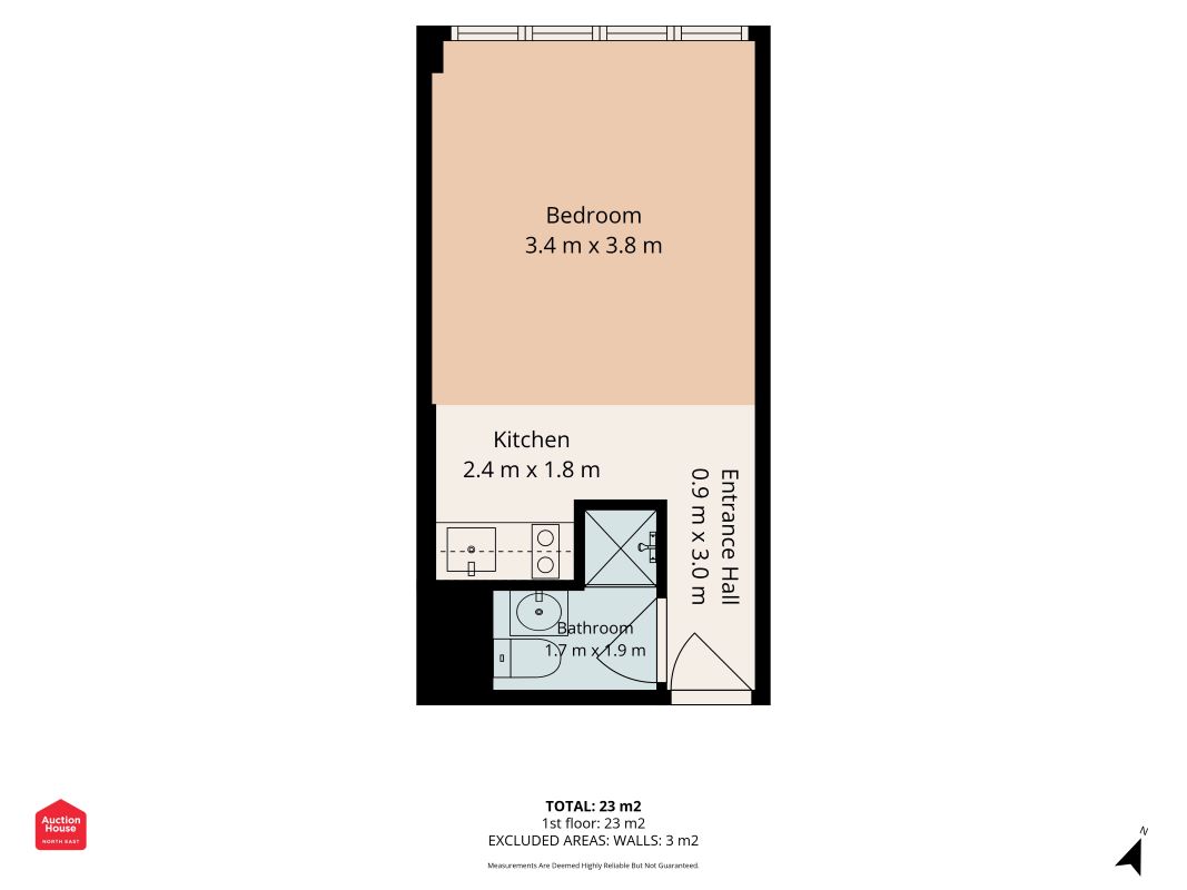 Apartment 122 Horizon House, Sunderland floorplan