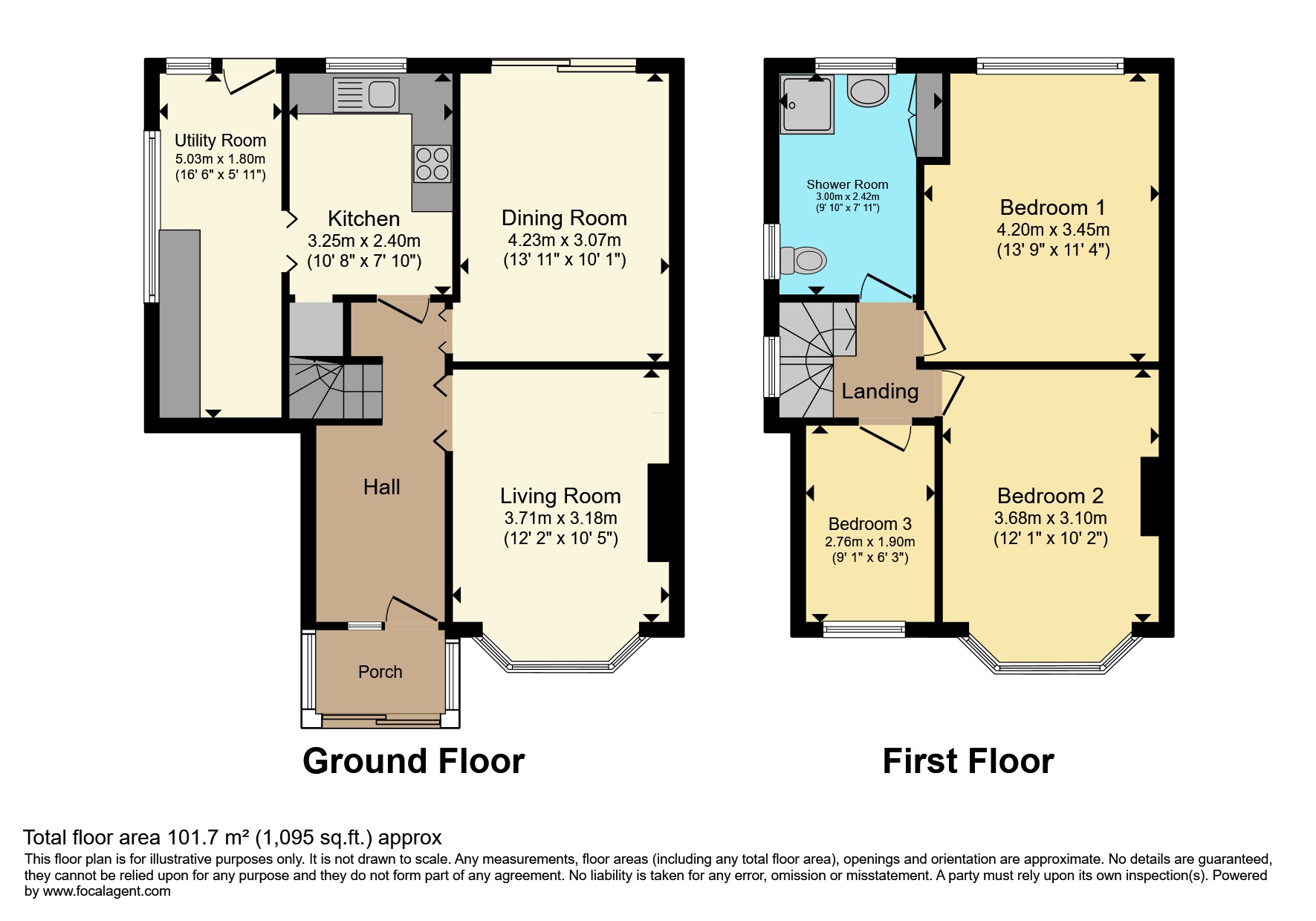 35, Glastonbury Terrace, Cardiff floorplan