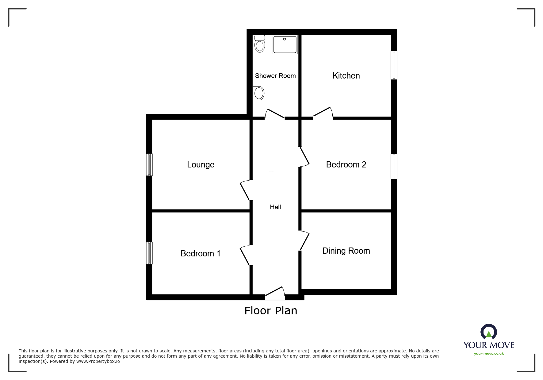 63, Hotoft Road, Leicestershire floorplan