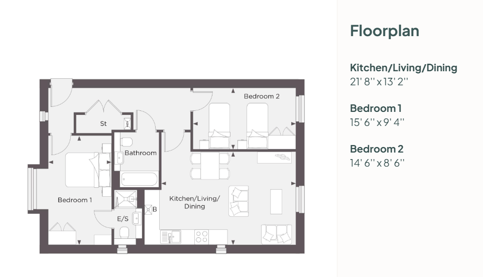 Lexden Gardens, Lexden Road, Colchester floorplan