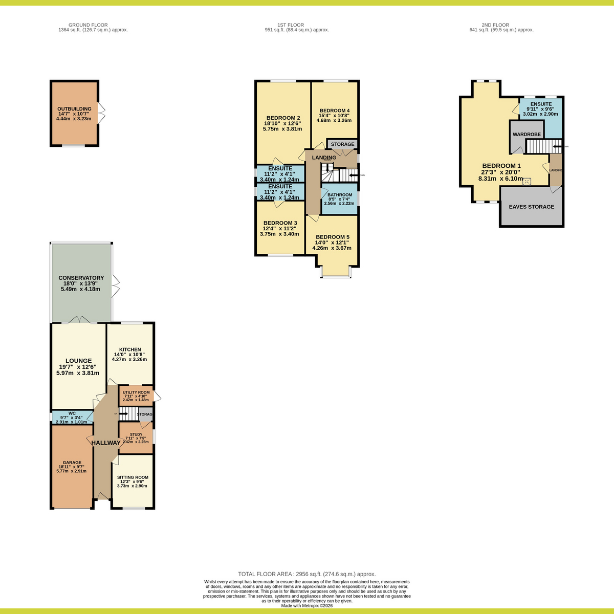 43, Canewdon View Road, Rochford floorplan