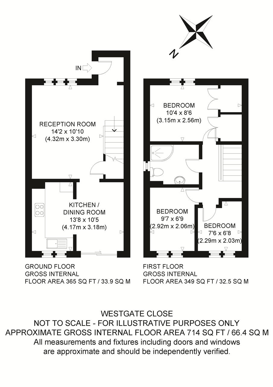 47, Westgate Close, Canterbury floorplan