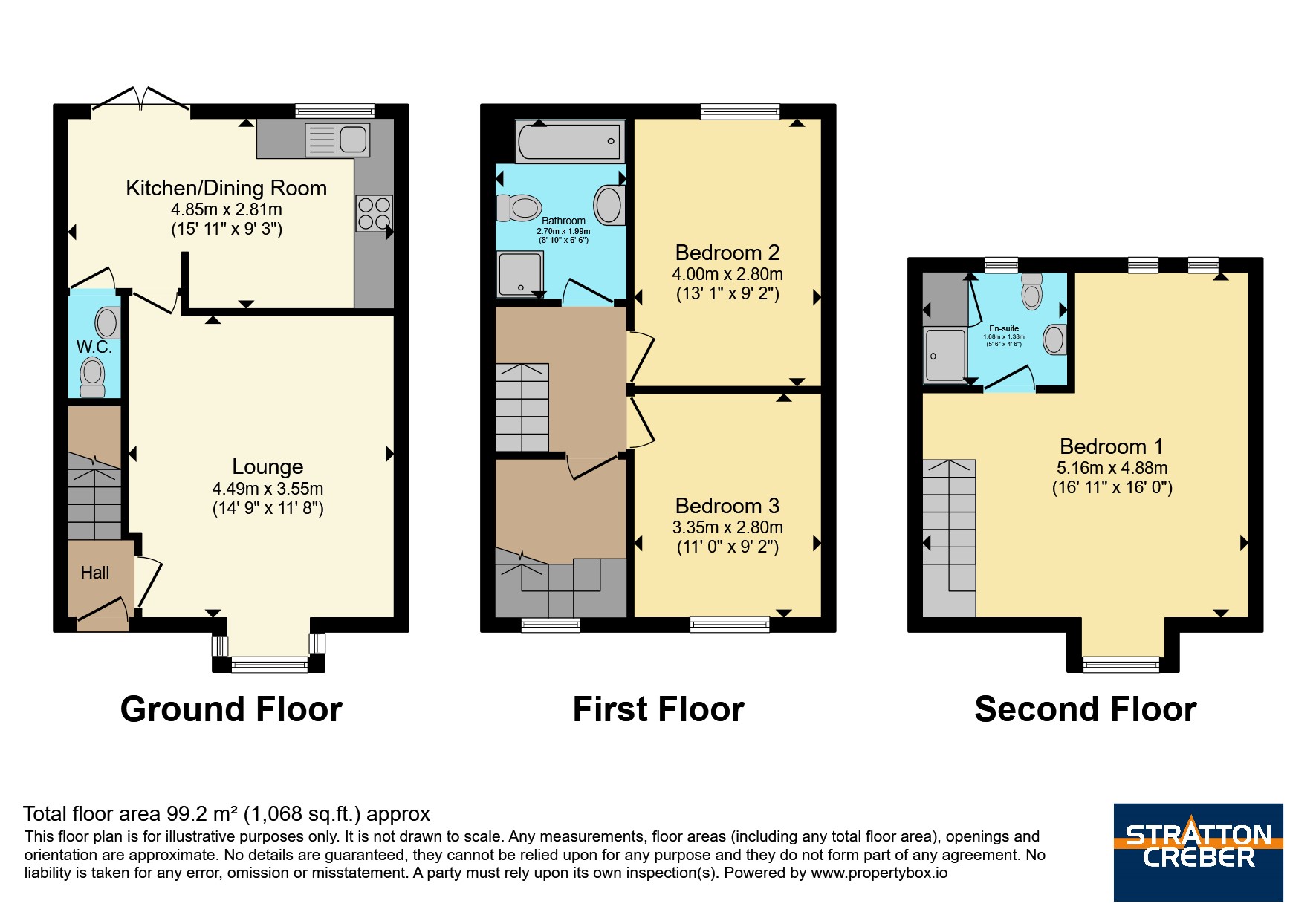 35, Laroche Walk, Cornwall floorplan