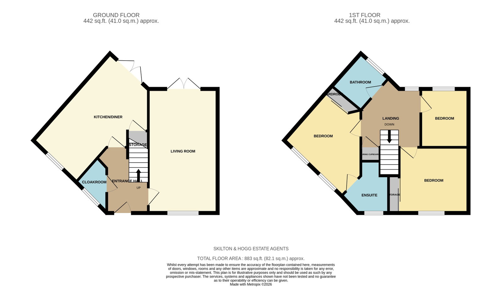 43, Hidcote Way, Daventry floorplan