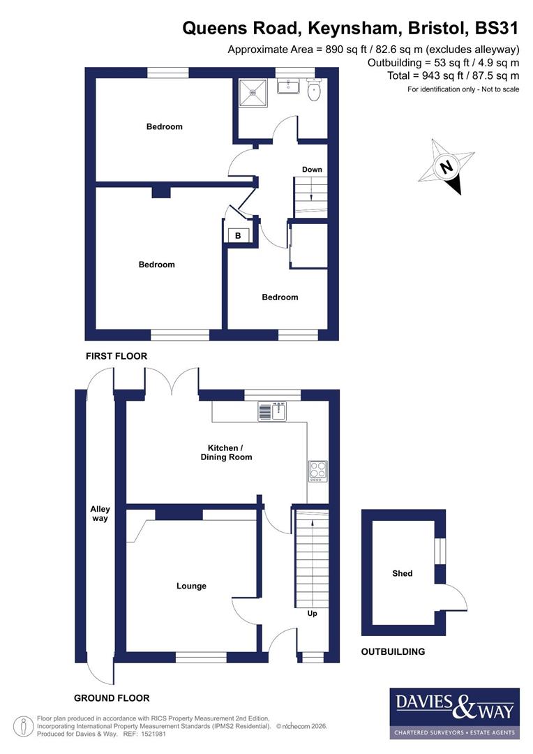 95, Queens Road, Bristol floorplan