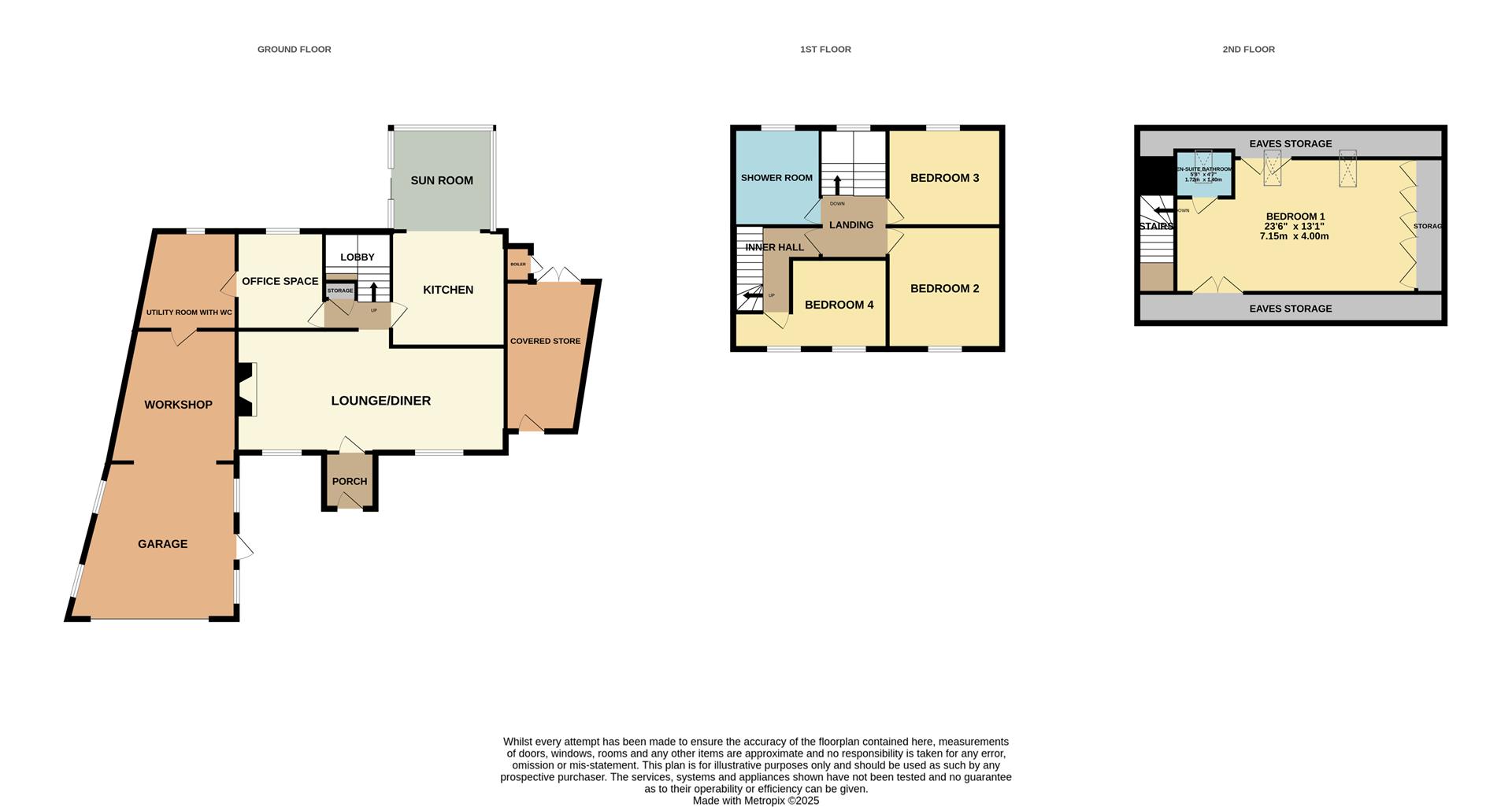 Trelay Villa, High Street floorplan