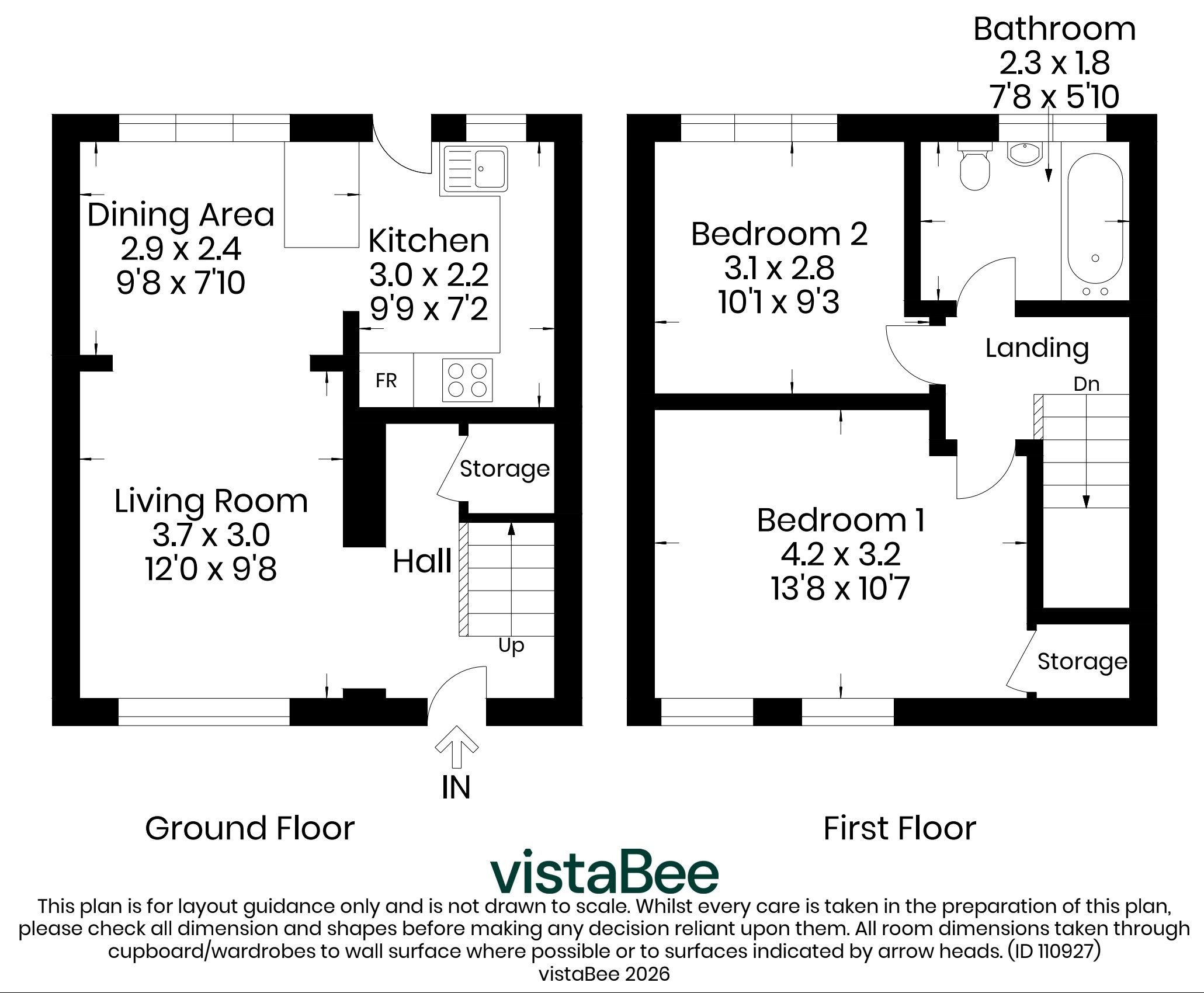 2, Arbuckle Place, Airdrie floorplan