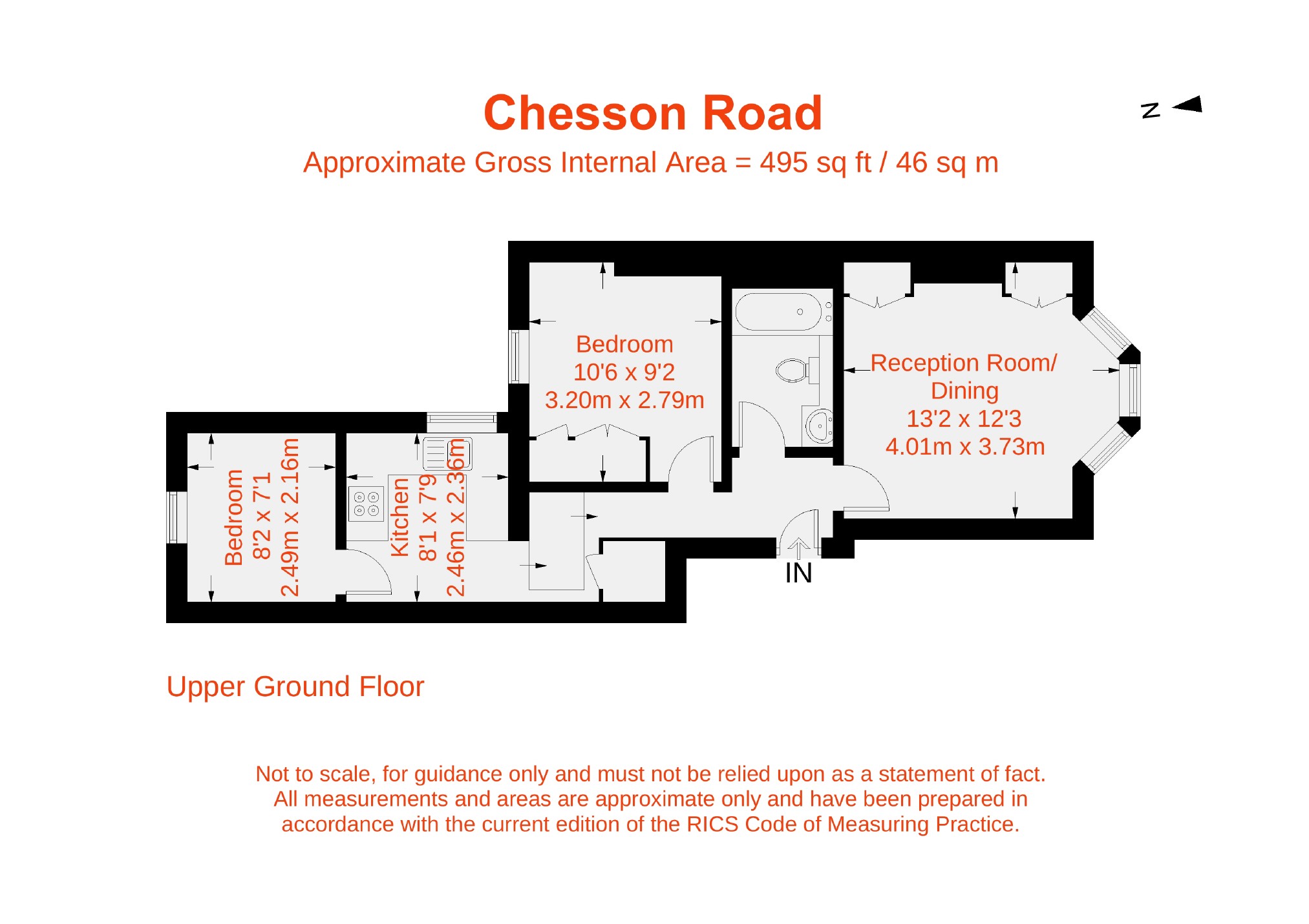 GFF, 20, Chesson Road, London floorplan