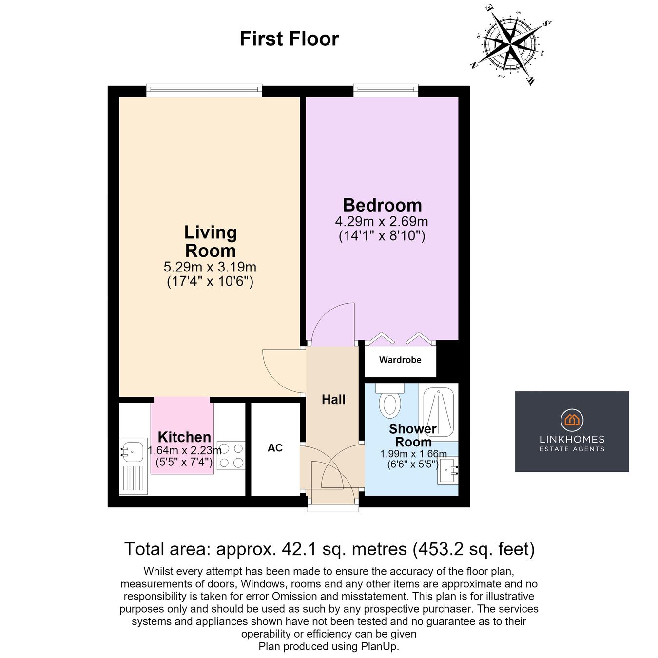 Homecorfe House, Wentworth Drive, Broadstone floorplan