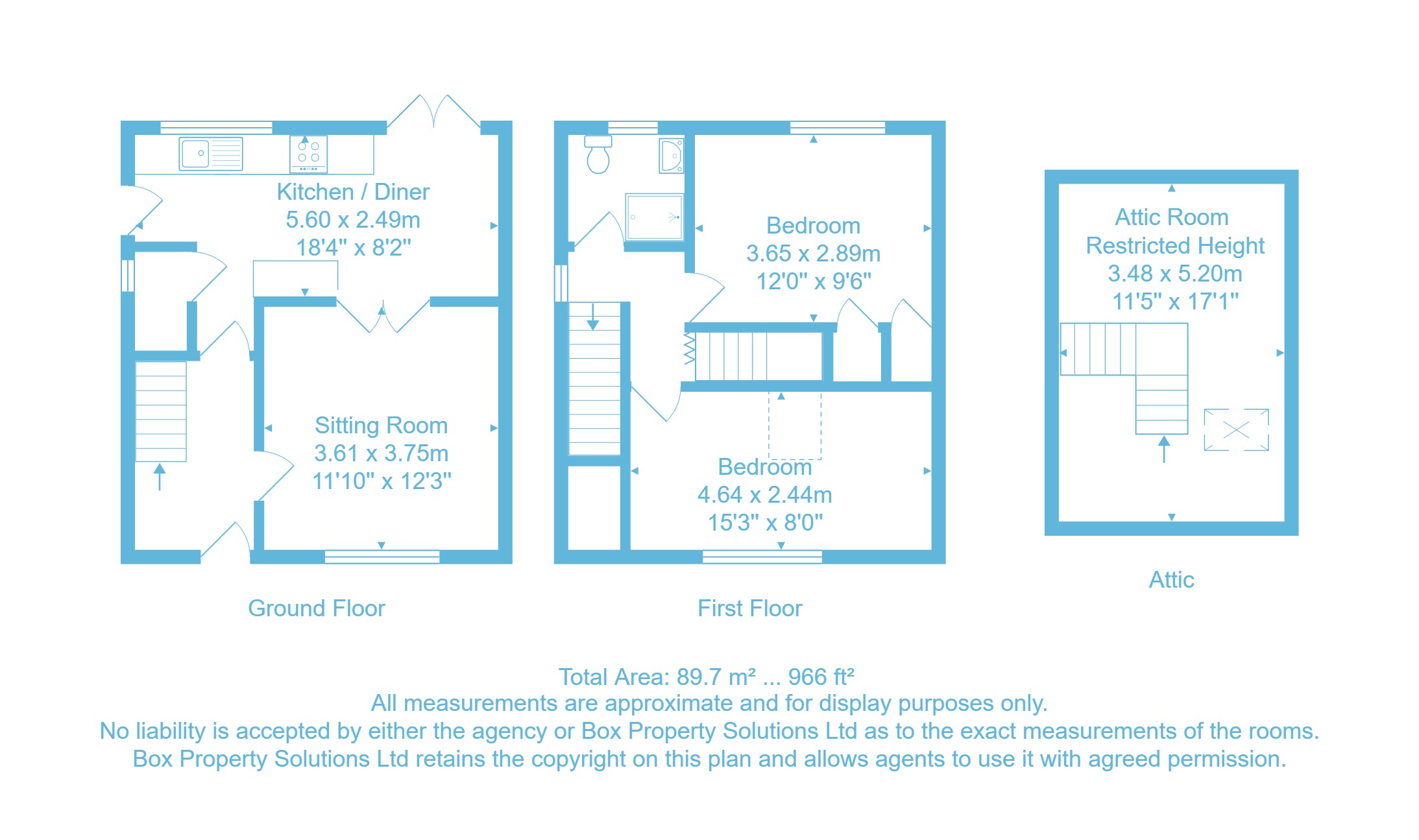 12, Primrose Bank, West Yorkshire floorplan
