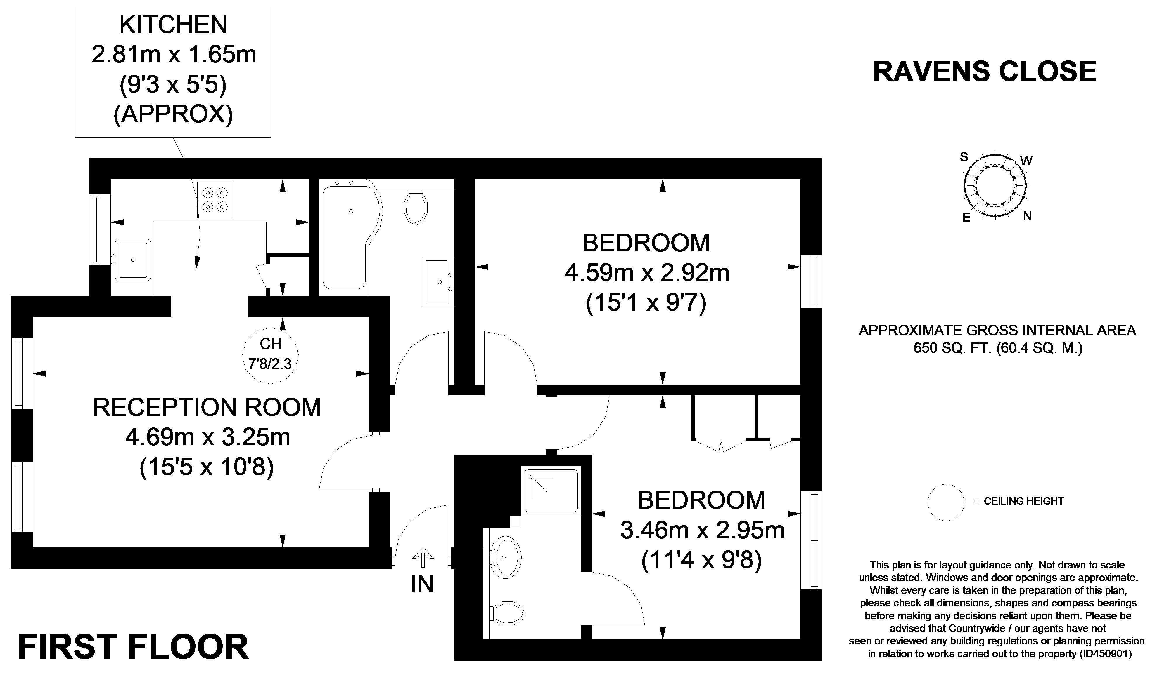 Ravens Close, Surbiton floorplan
