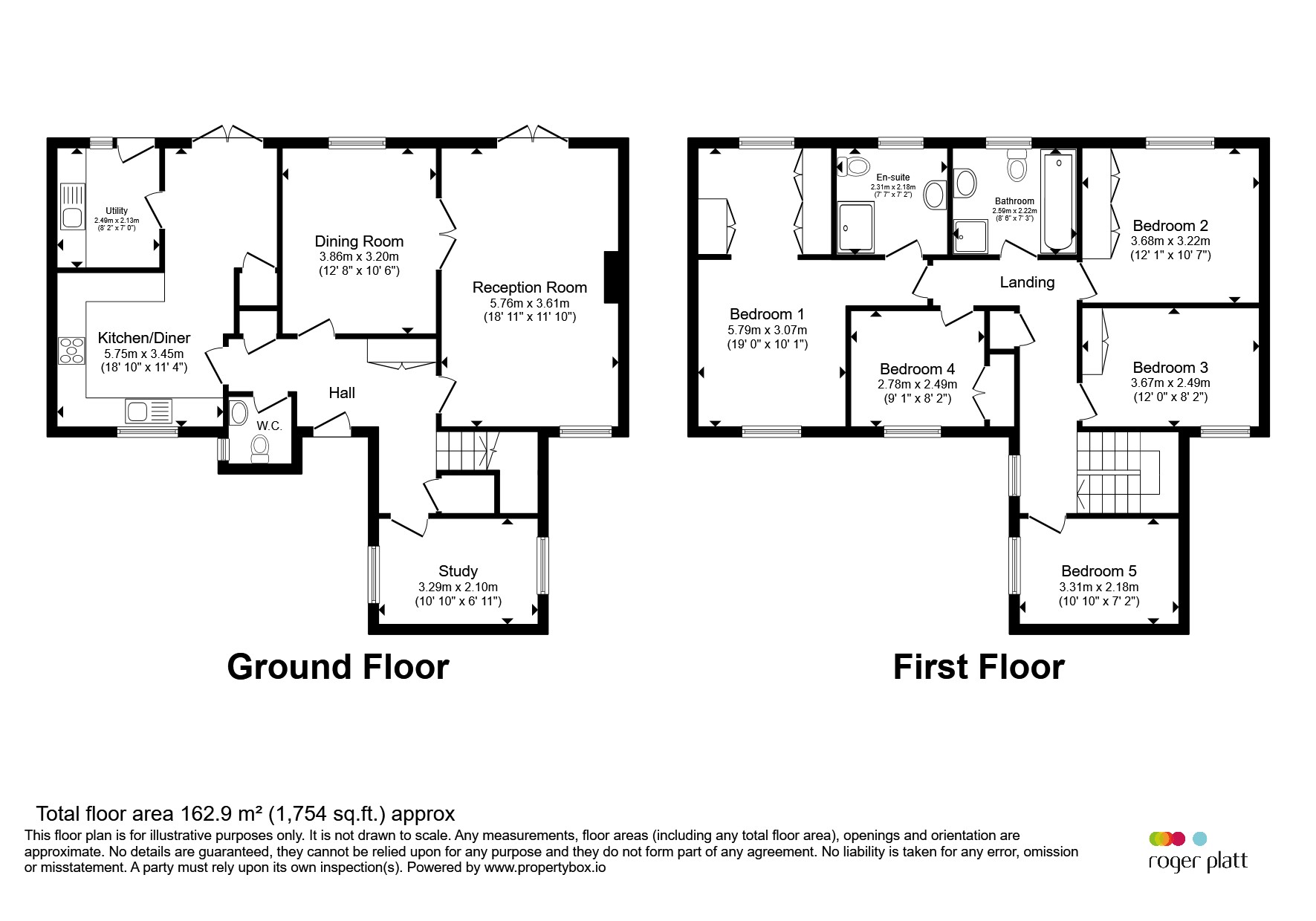 37, Kerris Way, Reading floorplan