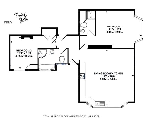 2 Bedrooms Flat to rent in Lake House, Butler Road, Bagshot, Surrey GU19