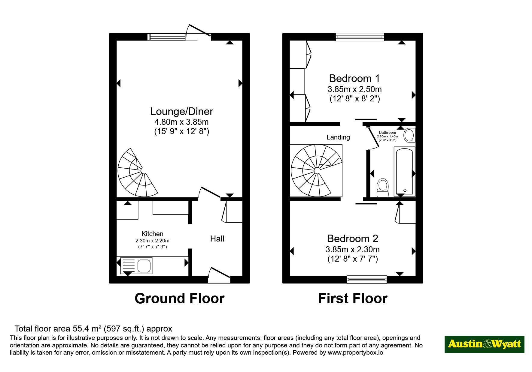 11, Hooke Close, Poole floorplan