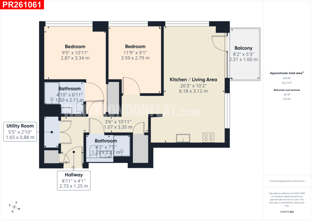 Pitt Street, Birmingham floorplan