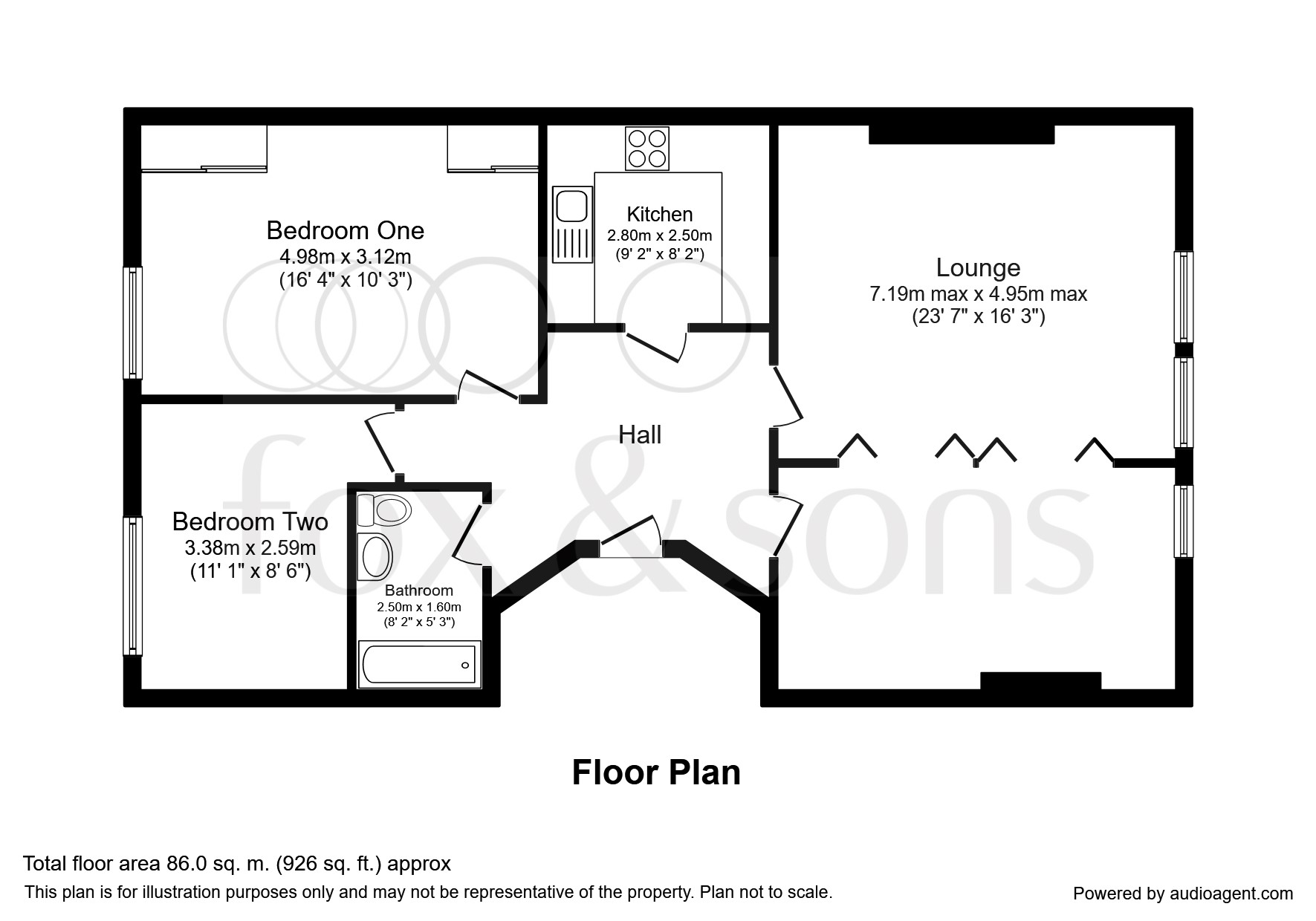 2 Bedrooms Flat for sale in Palmeira Square, Hove BN3