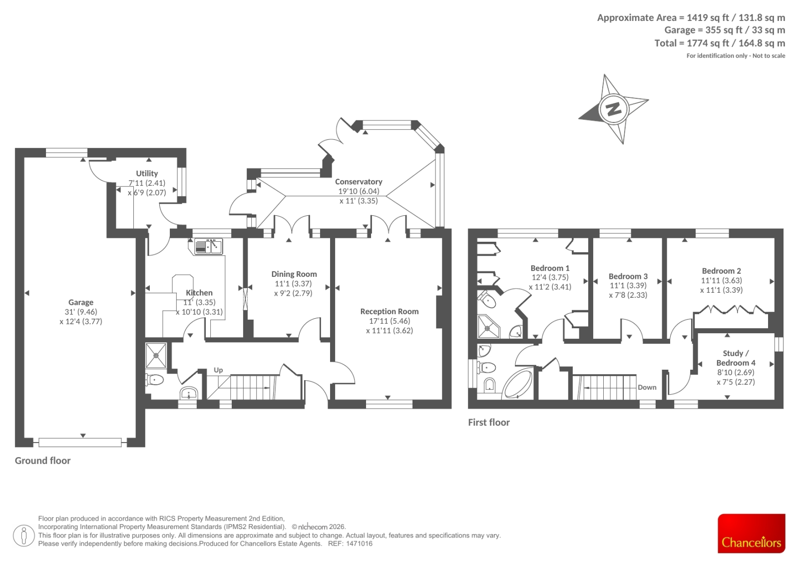 219, Moorland Road, Witney floorplan