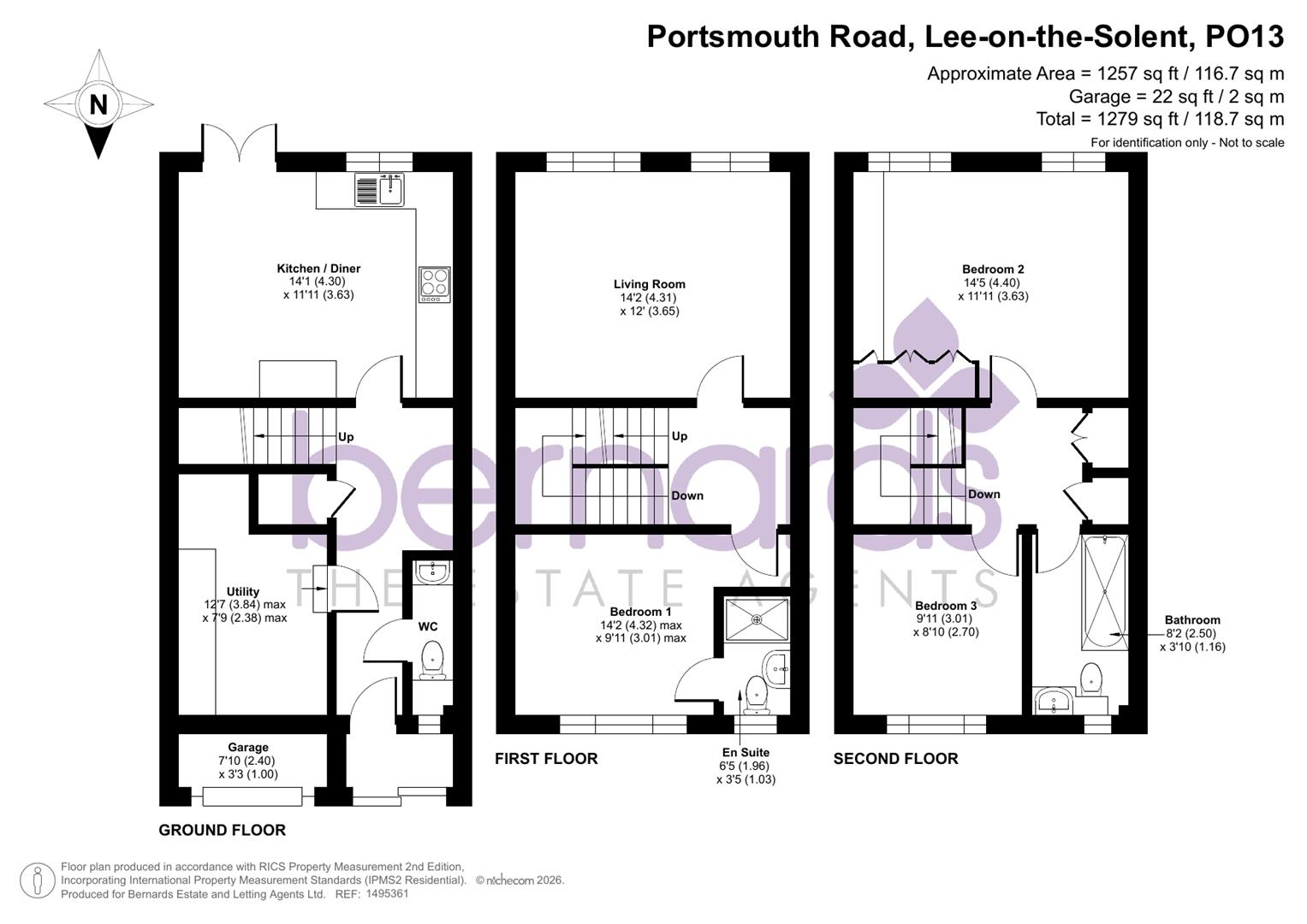 191, Portsmouth Road, Lee-On-The-Solent floorplan