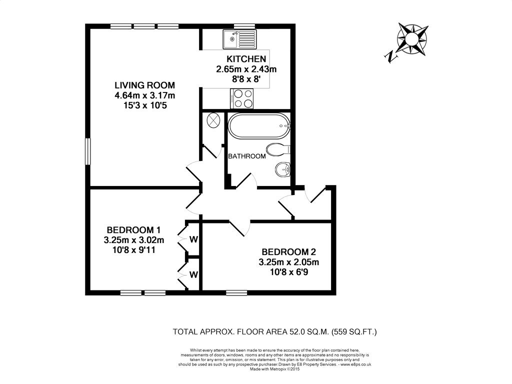 2 Bedrooms Flat to rent in Charminster Close, Swindon, Wiltshire SN3