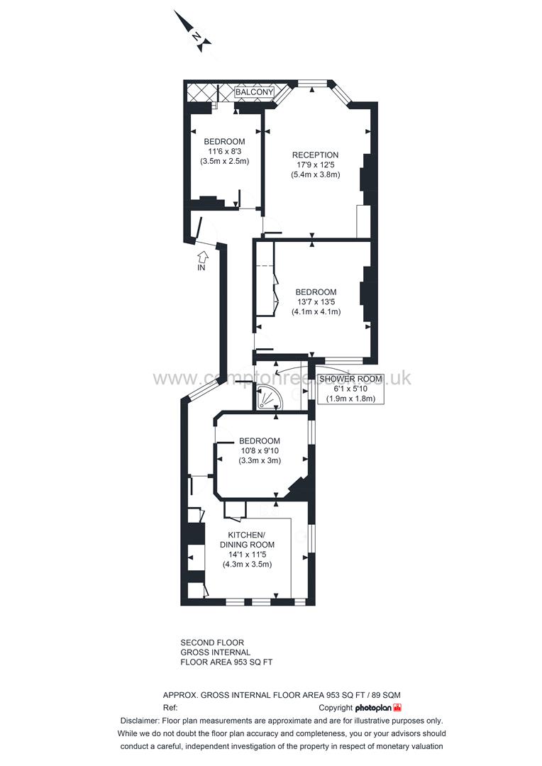 3 Bedrooms Flat for sale in Castellain Mansions, Castellain Road W9