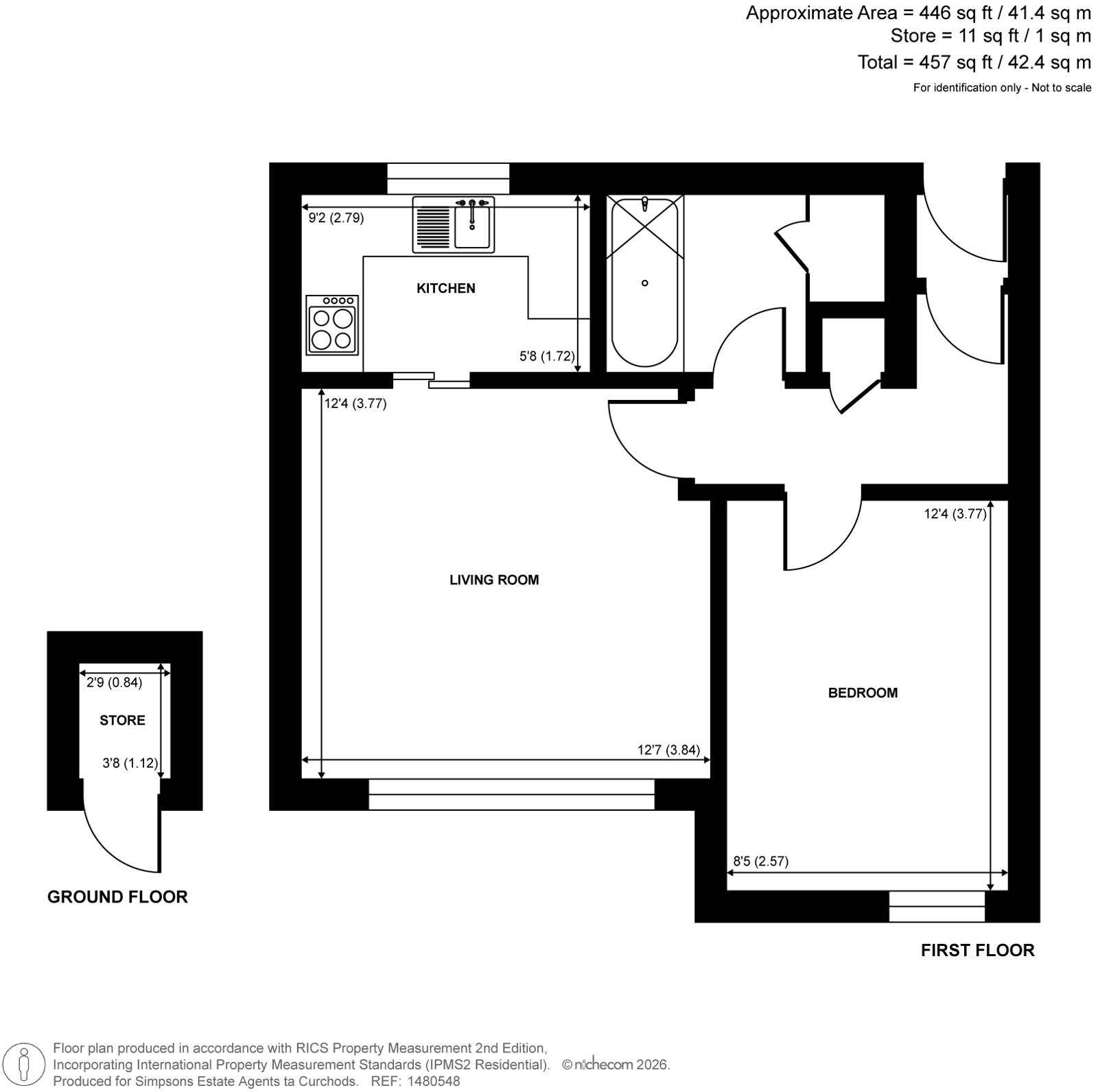 21 Claremont,, Laleham Road, Shepperton floorplan