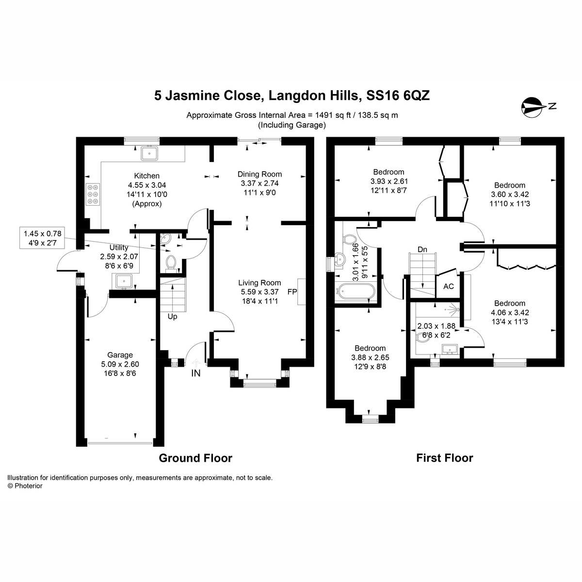 5, Jasmine Close, Langdon Hills floorplan
