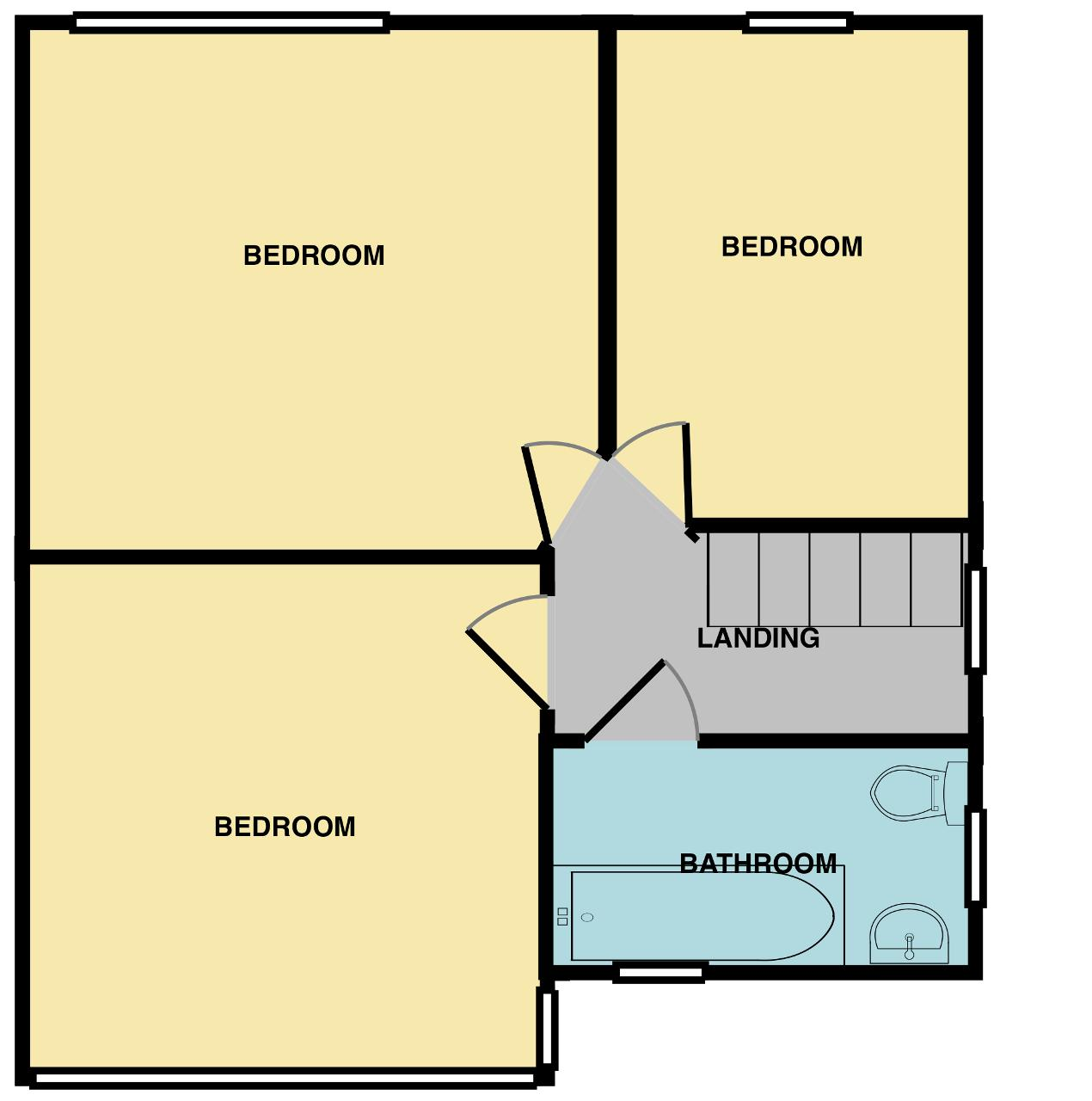 435 South End Road, Hornchurch floorplan