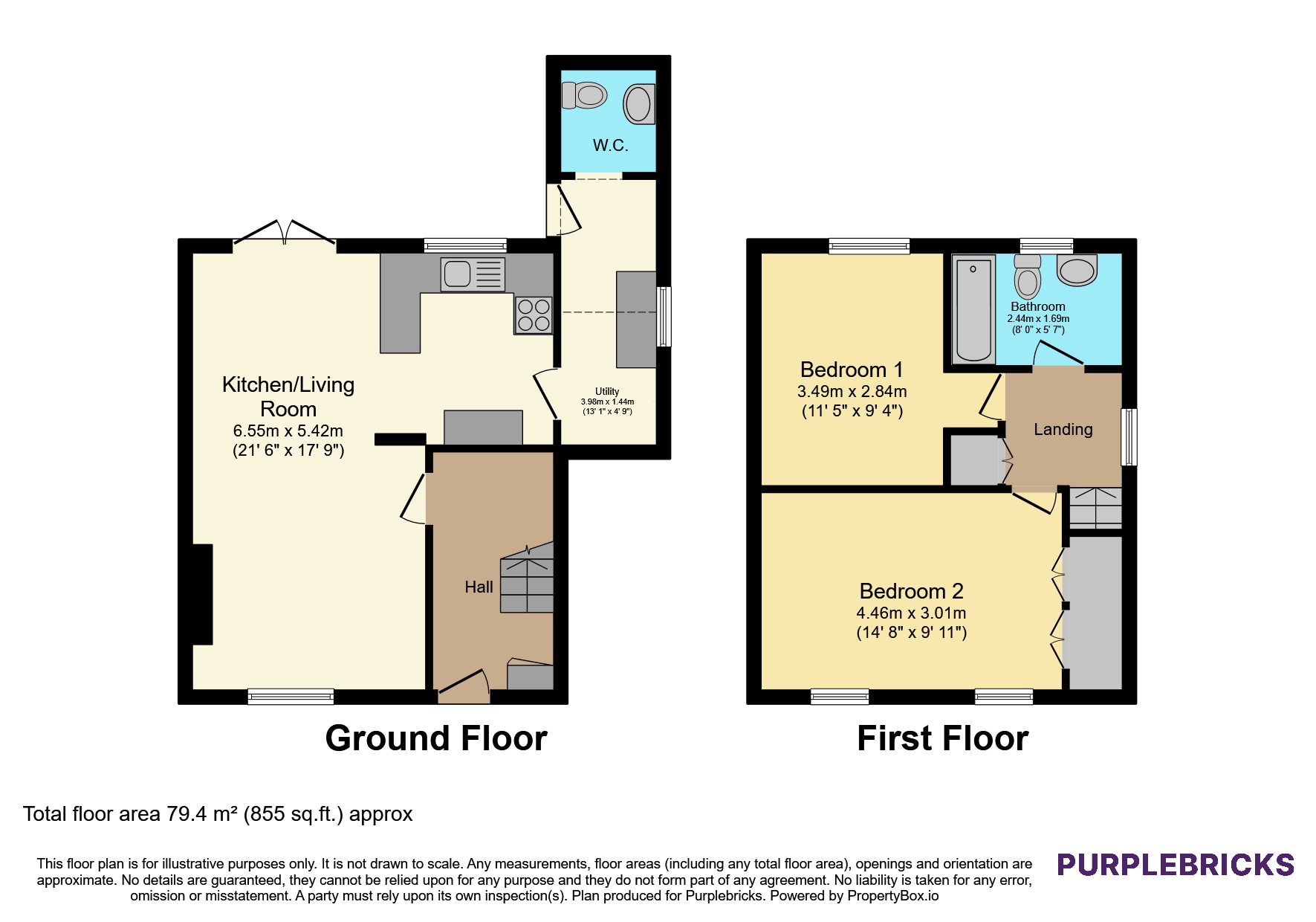 156, Edenbridge Road, Birmingham floorplan