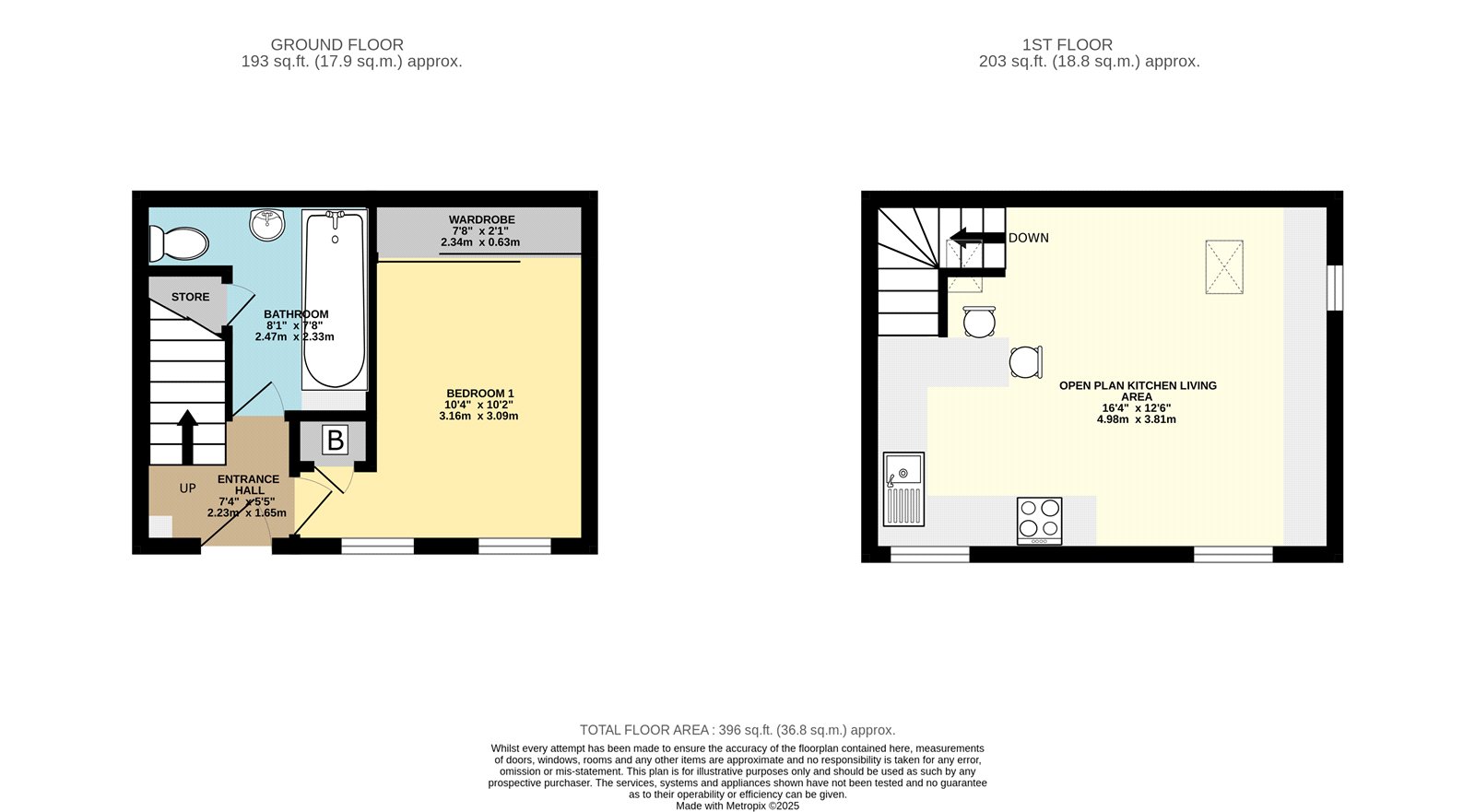 10, Taylors Court, Newport Pagnell floorplan