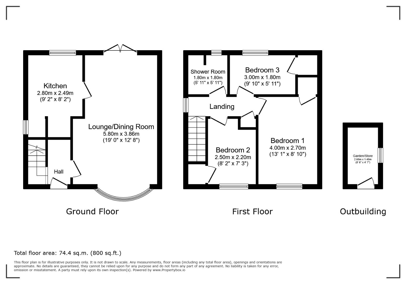 9, Princess Royal Road, Ripon floorplan