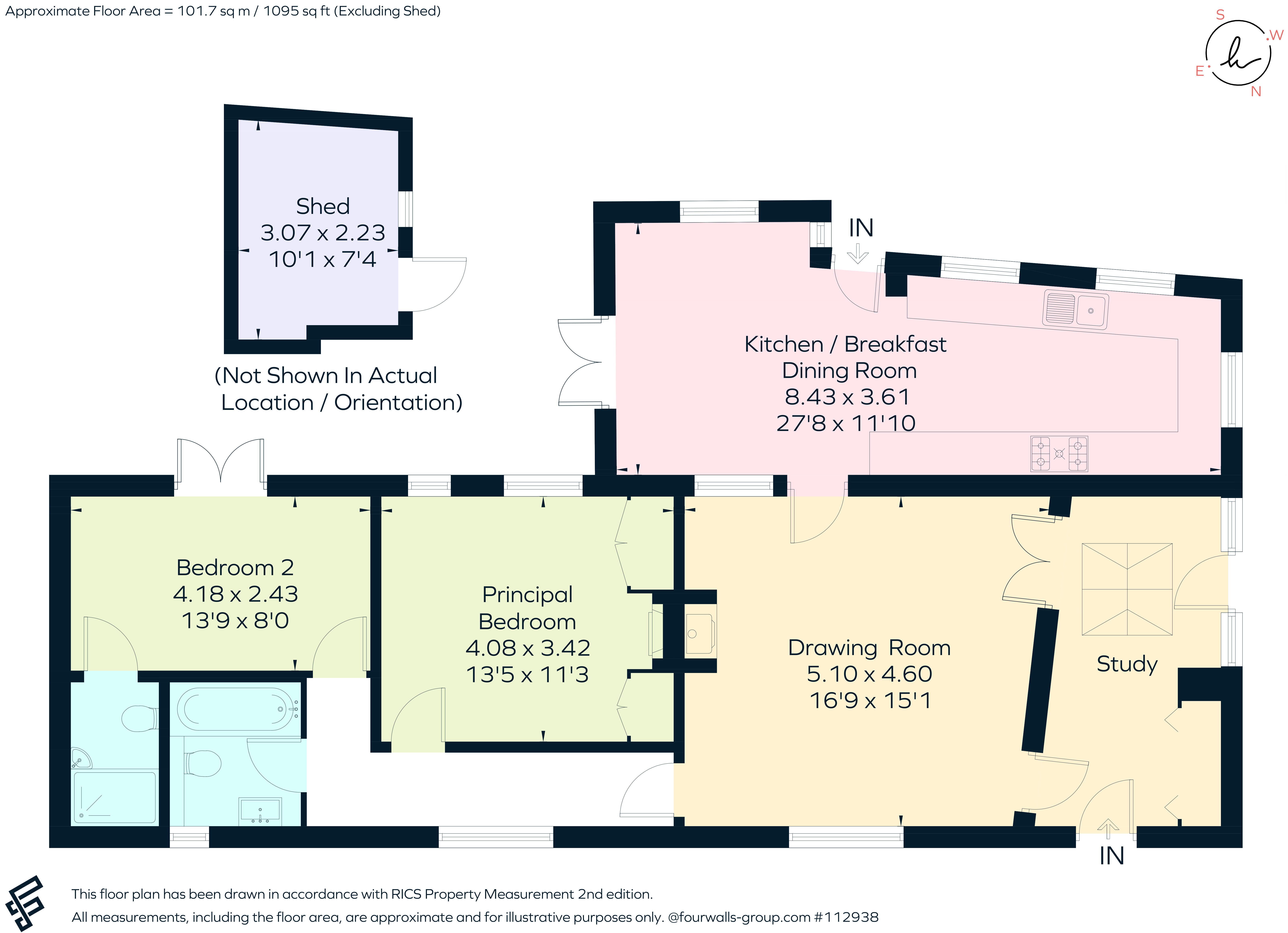 Hook Lane, Chichester floorplan