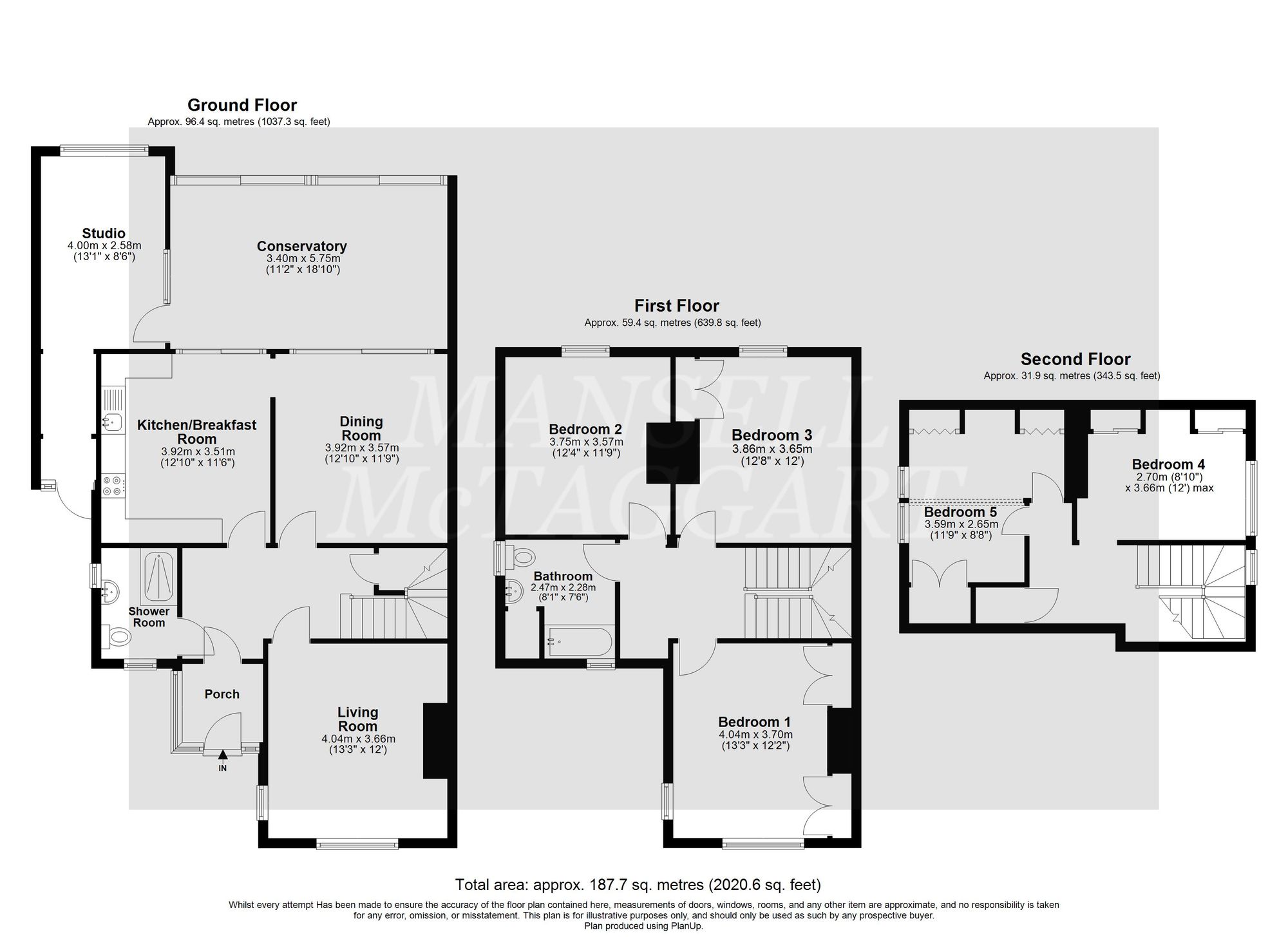 8 De La Warr Road, East Grinstead floorplan