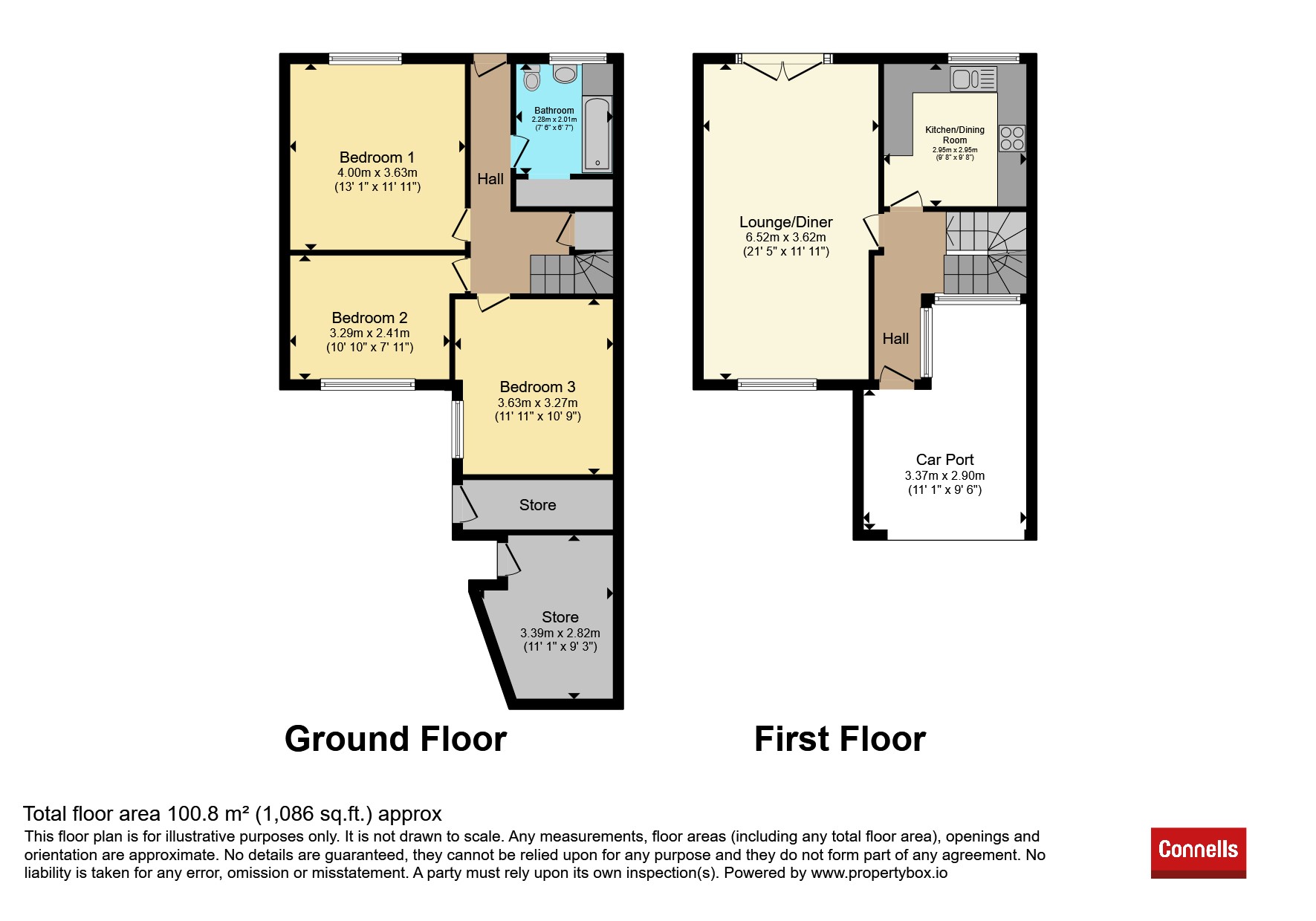 4, Diptford Close, Paignton floorplan