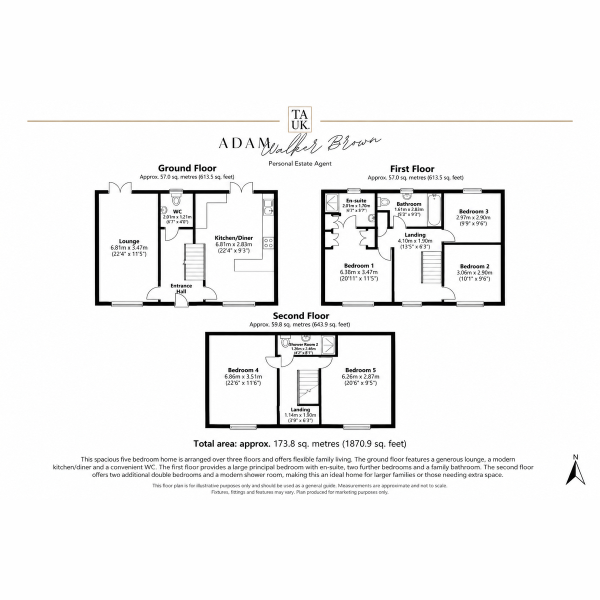 Howieson Court,, Nottingham floorplan