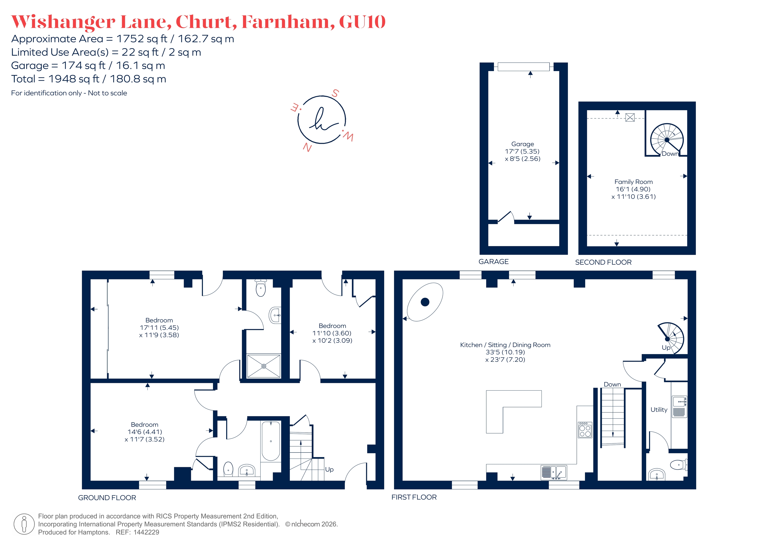 Oakwood Barn, Wishanger Lane, Farnham floorplan