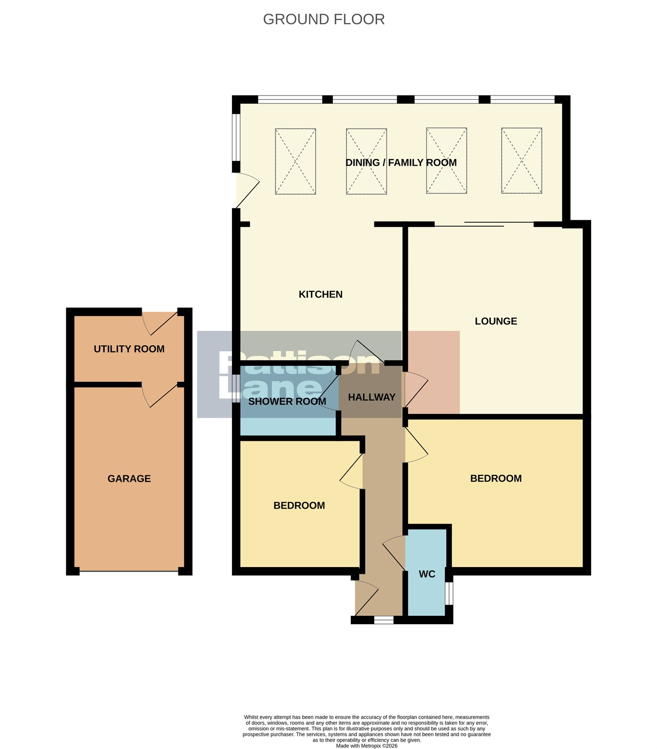 3, Howard Way, Market Harborough floorplan