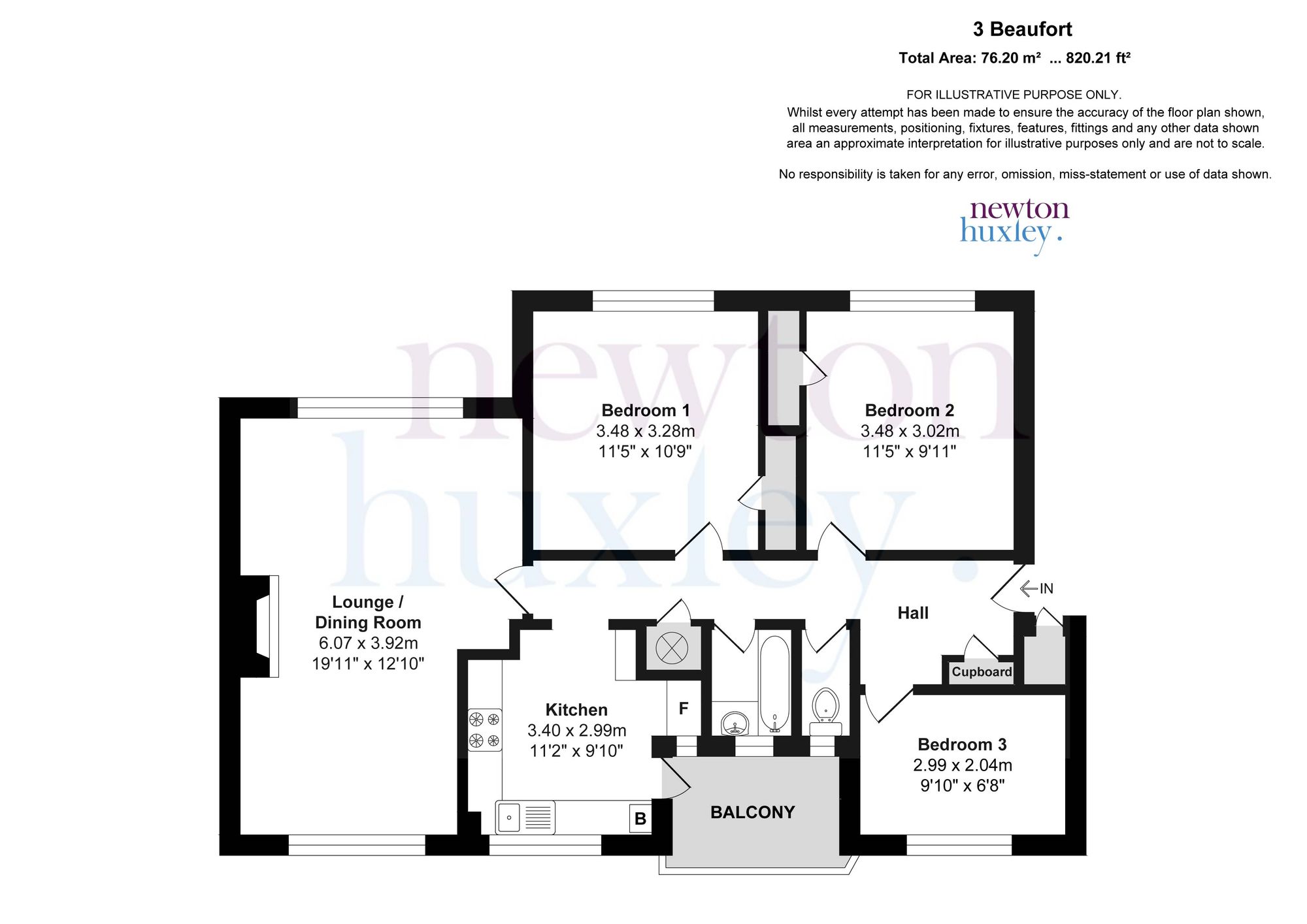 3 Beaufort Road, Richmond floorplan