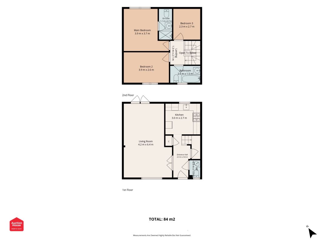 2 Woodland Mews The Fell, Newcastle upon Tyne floorplan