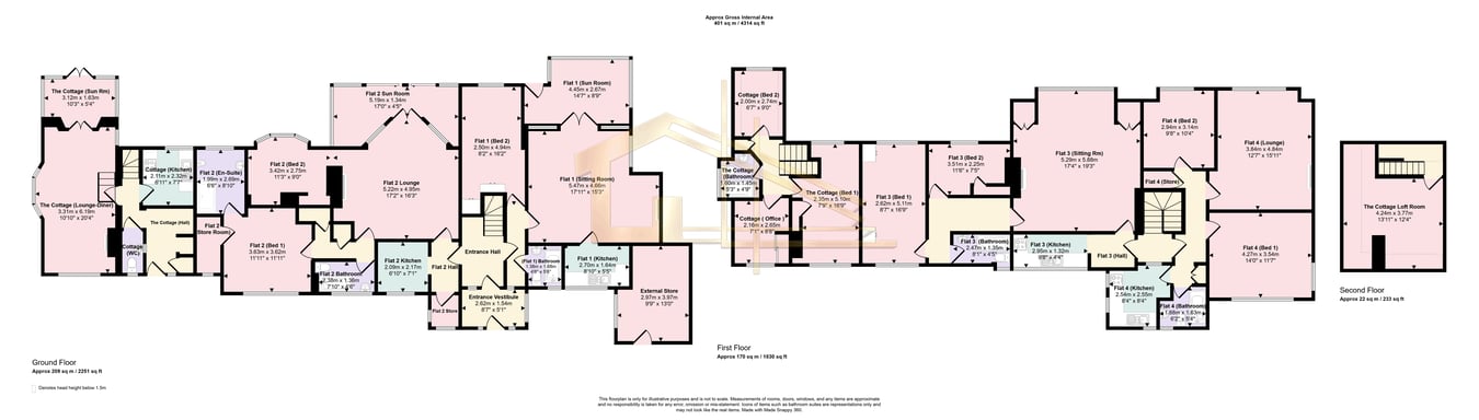 The Thatched House, Pinewoods, Bexhill on Sea floorplan