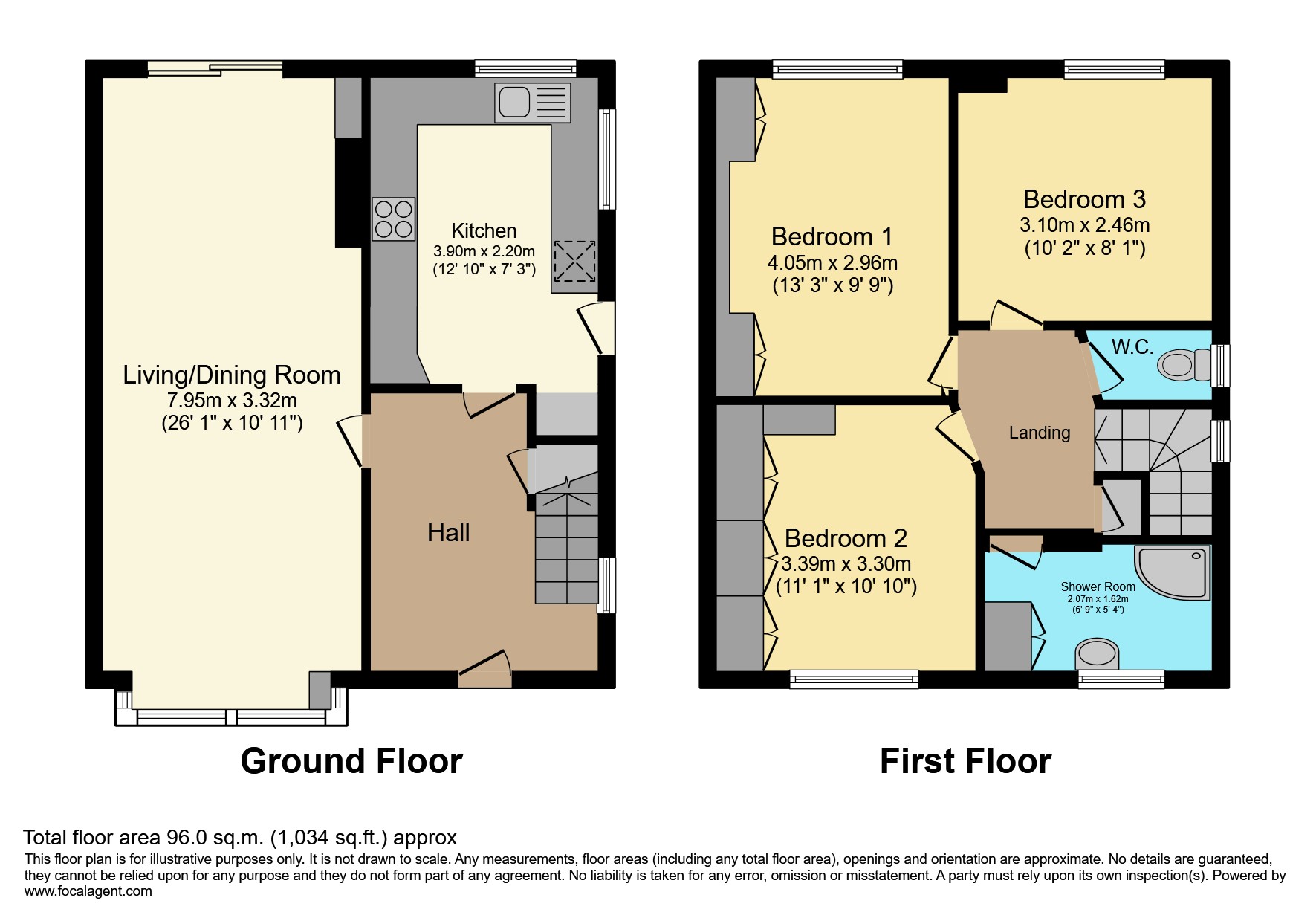 3, Ascot Avenue, Manchester floorplan