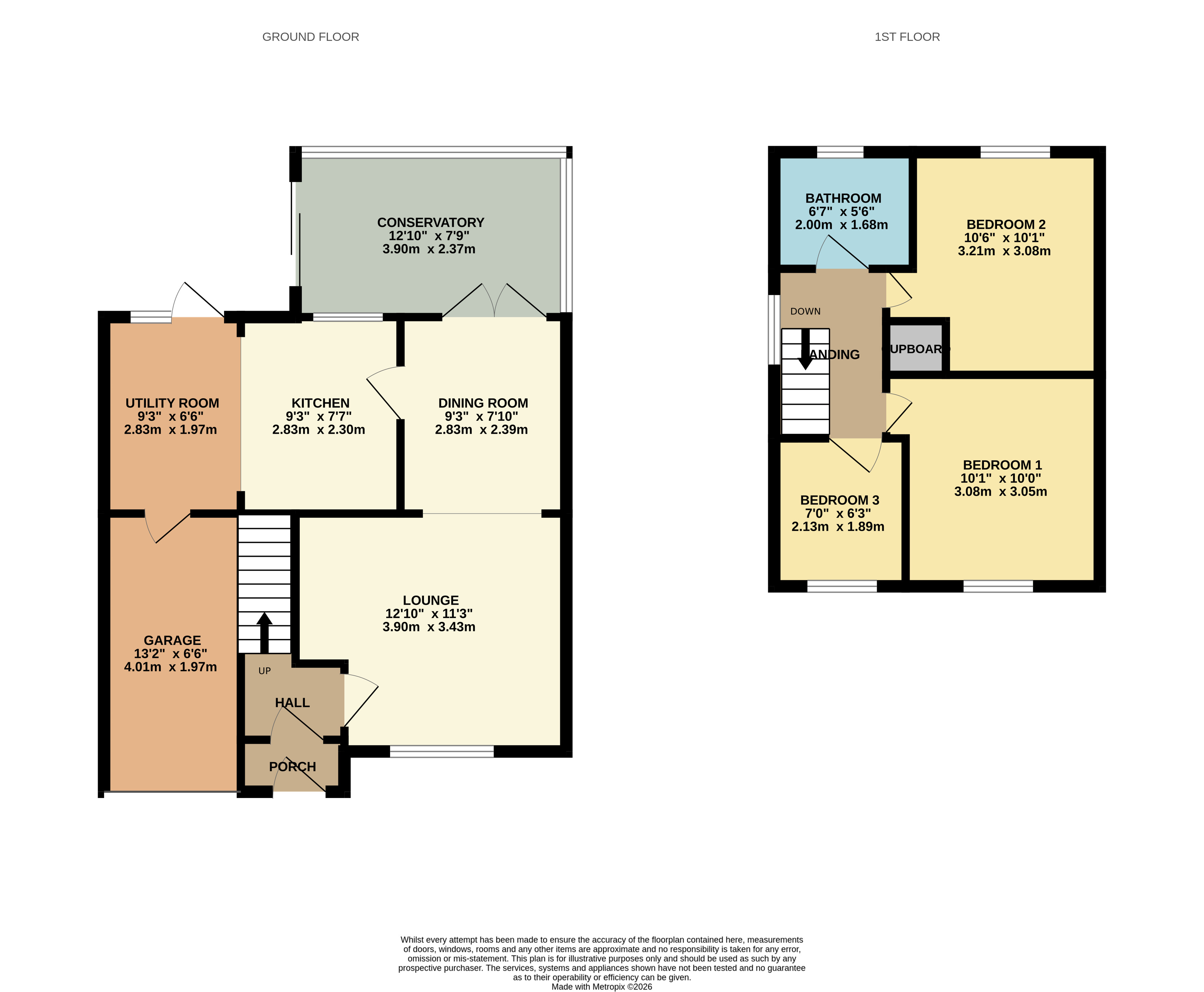 7 Greenhill Road, Heighington Village, Newton Aycliffe floorplan