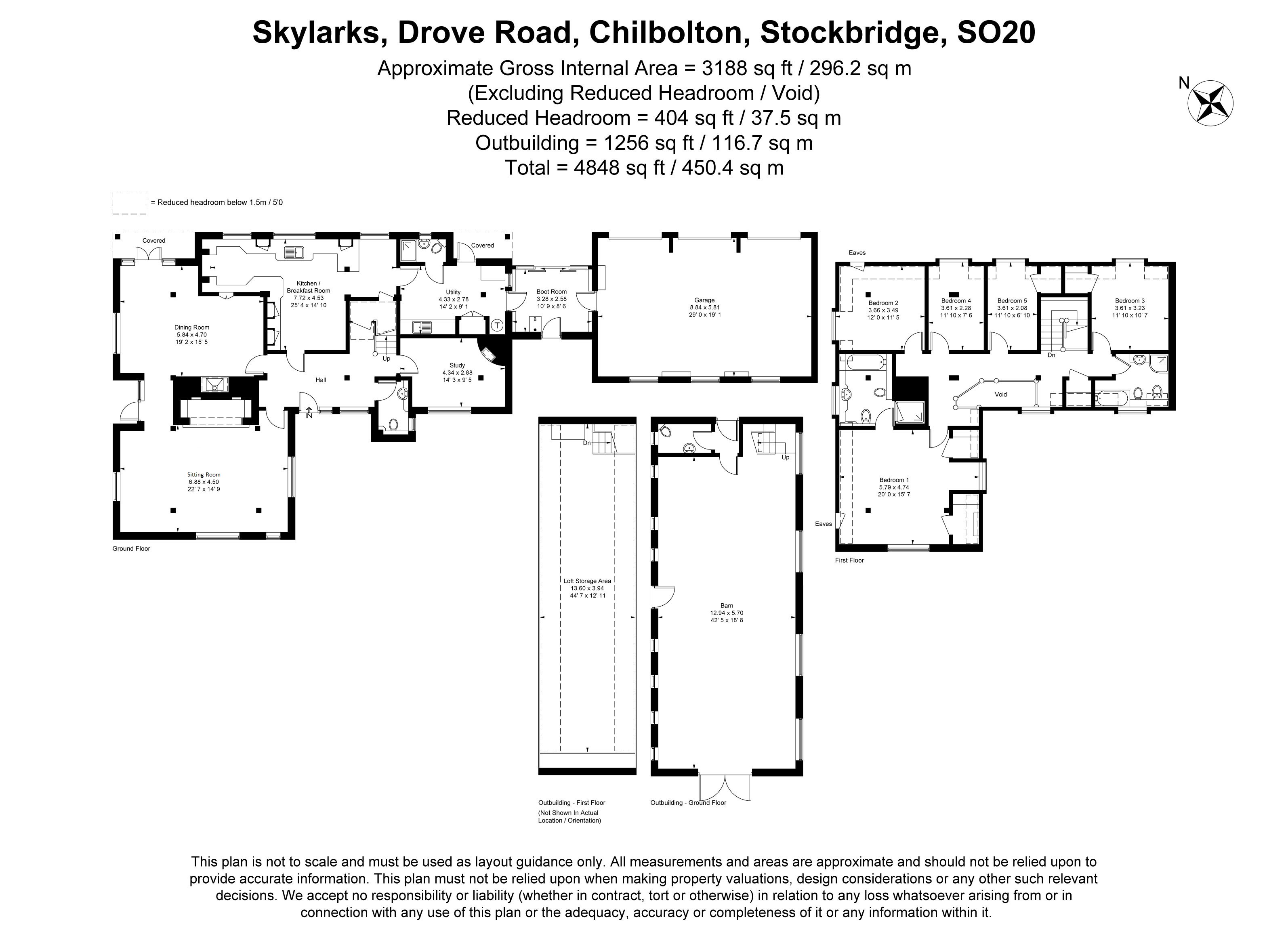 Drove Road, Chilbolton SO20, 5 bedroom detached house for sale