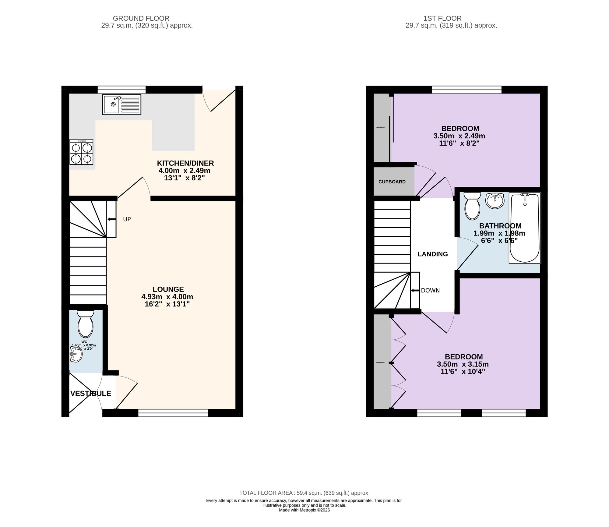 10 Fountains Reach, Preston floorplan