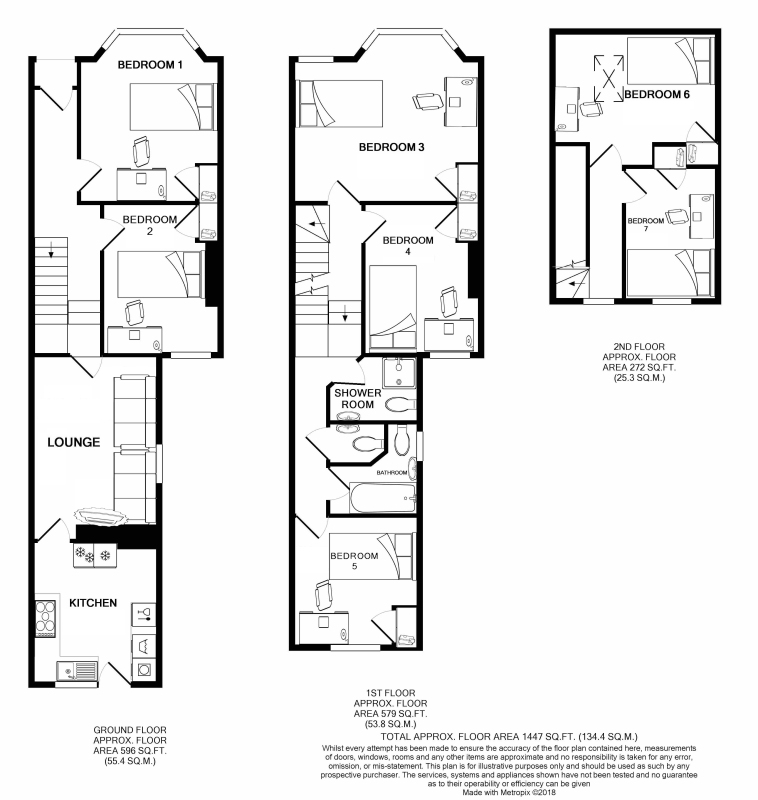 155, Malefant Street, Cardiff floorplan