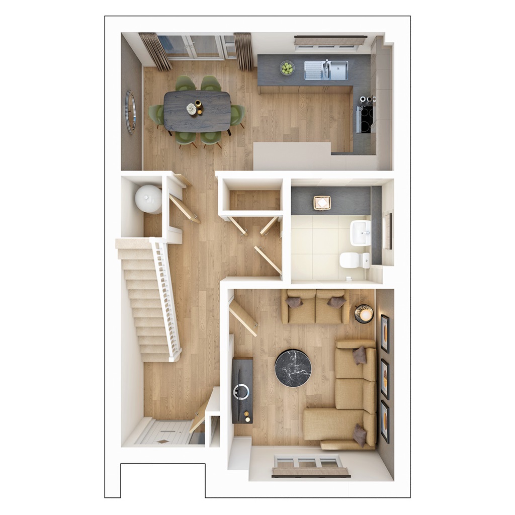 The Keeford - Plot 41, Bovingdon Grange Meadows, Meadow Drive, Green Lane, Bovingdon floorplan