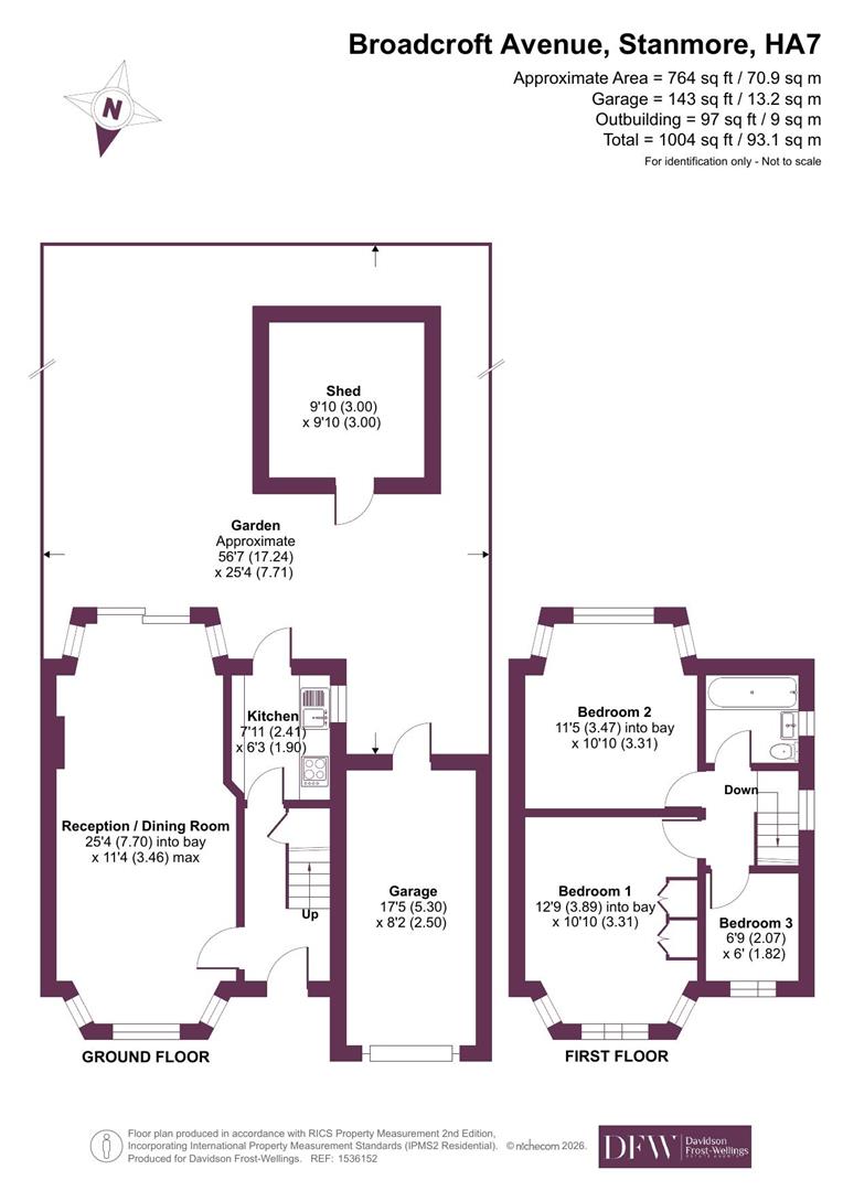 Broadcroft Avenue, Stanmore floorplan